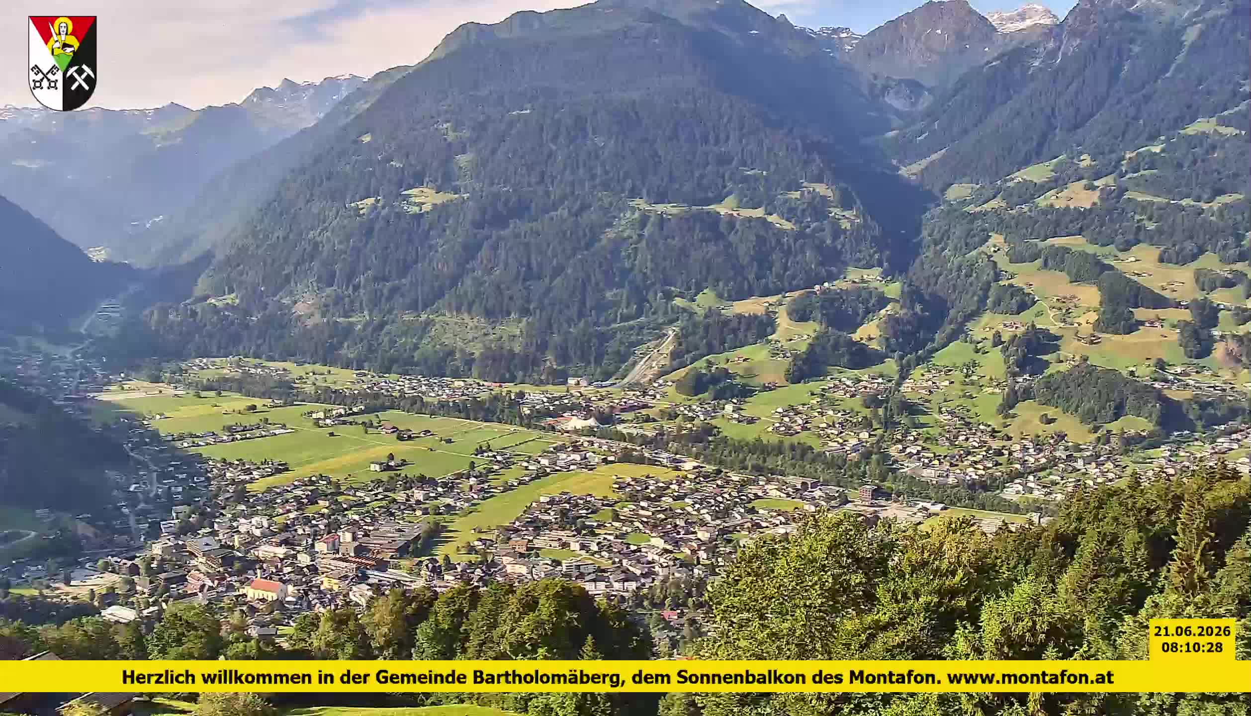 Bartholomäberg | Blick auf Schruns