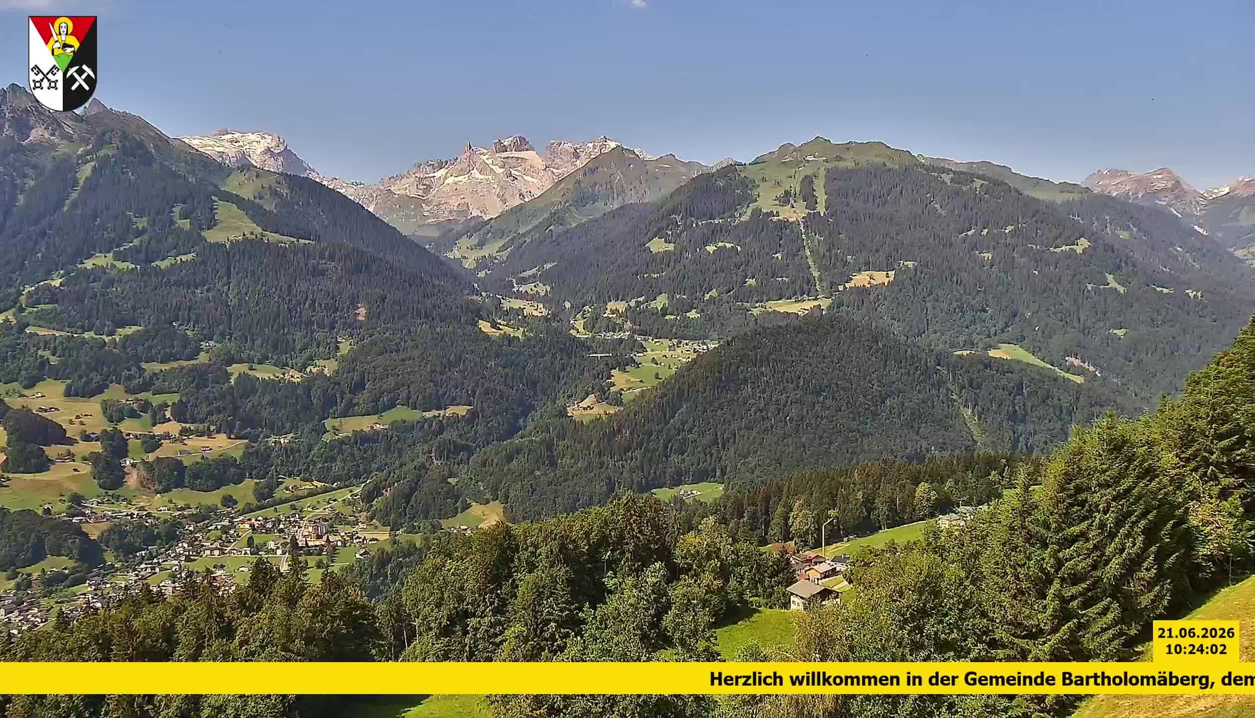 Bartholomäberg | Blick auf Schruns