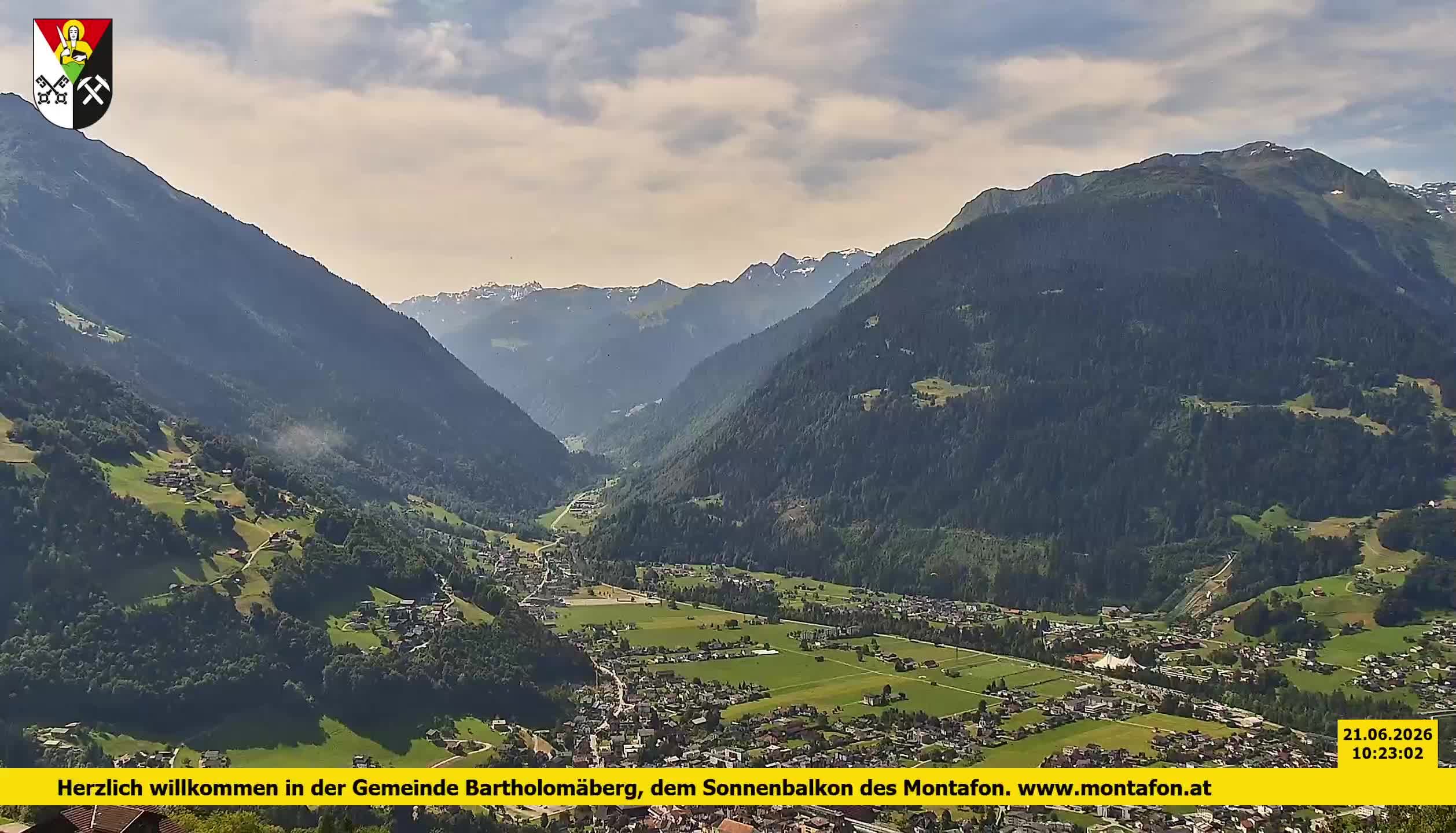 Bartholomäberg | Blick auf Schruns