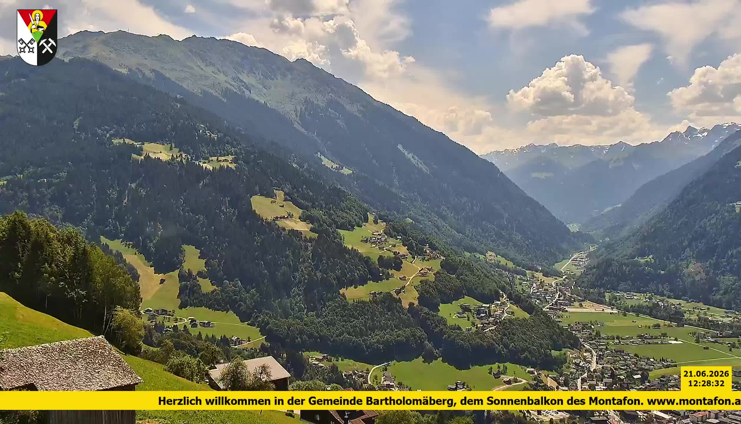 Bartholomäberg | Blick auf Schruns
