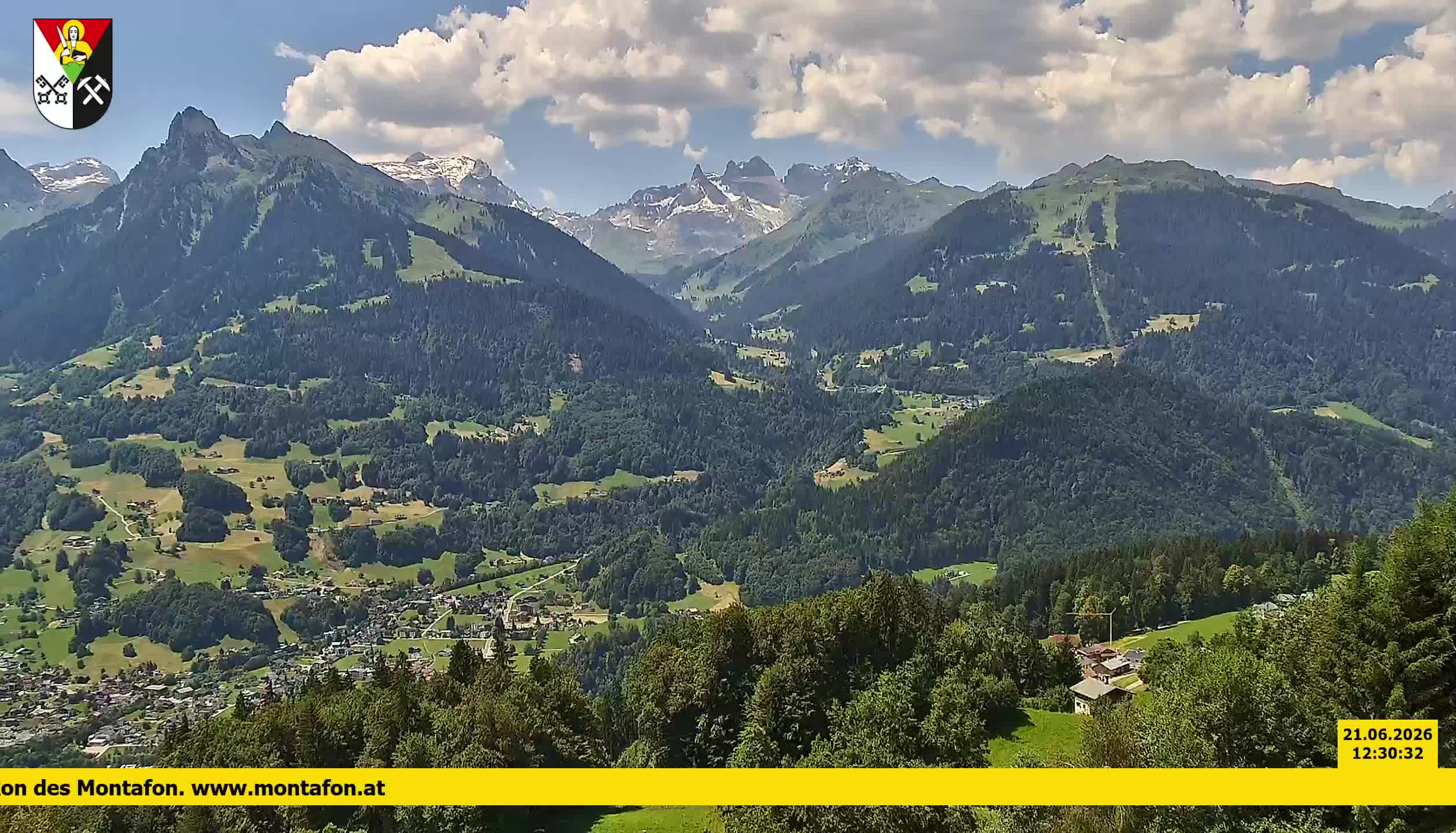 Bartholomäberg | Blick auf Schruns
