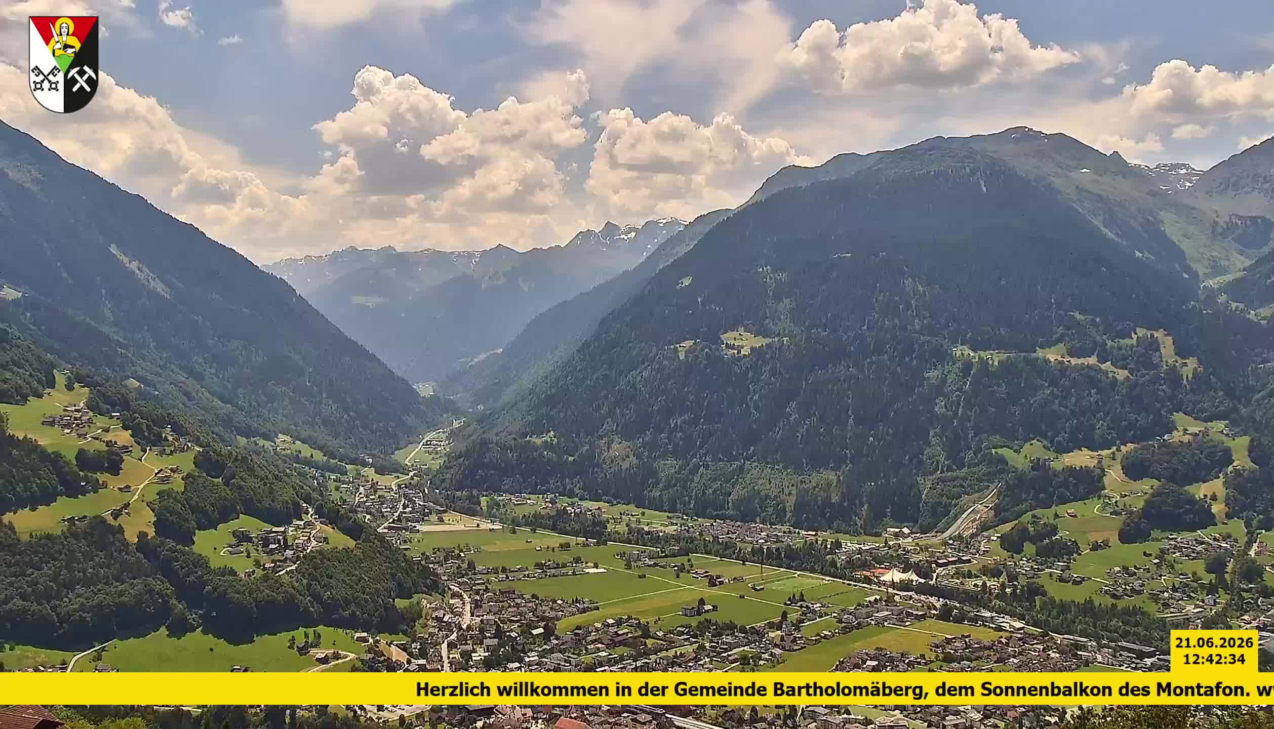 Bartholomäberg | Blick auf Schruns