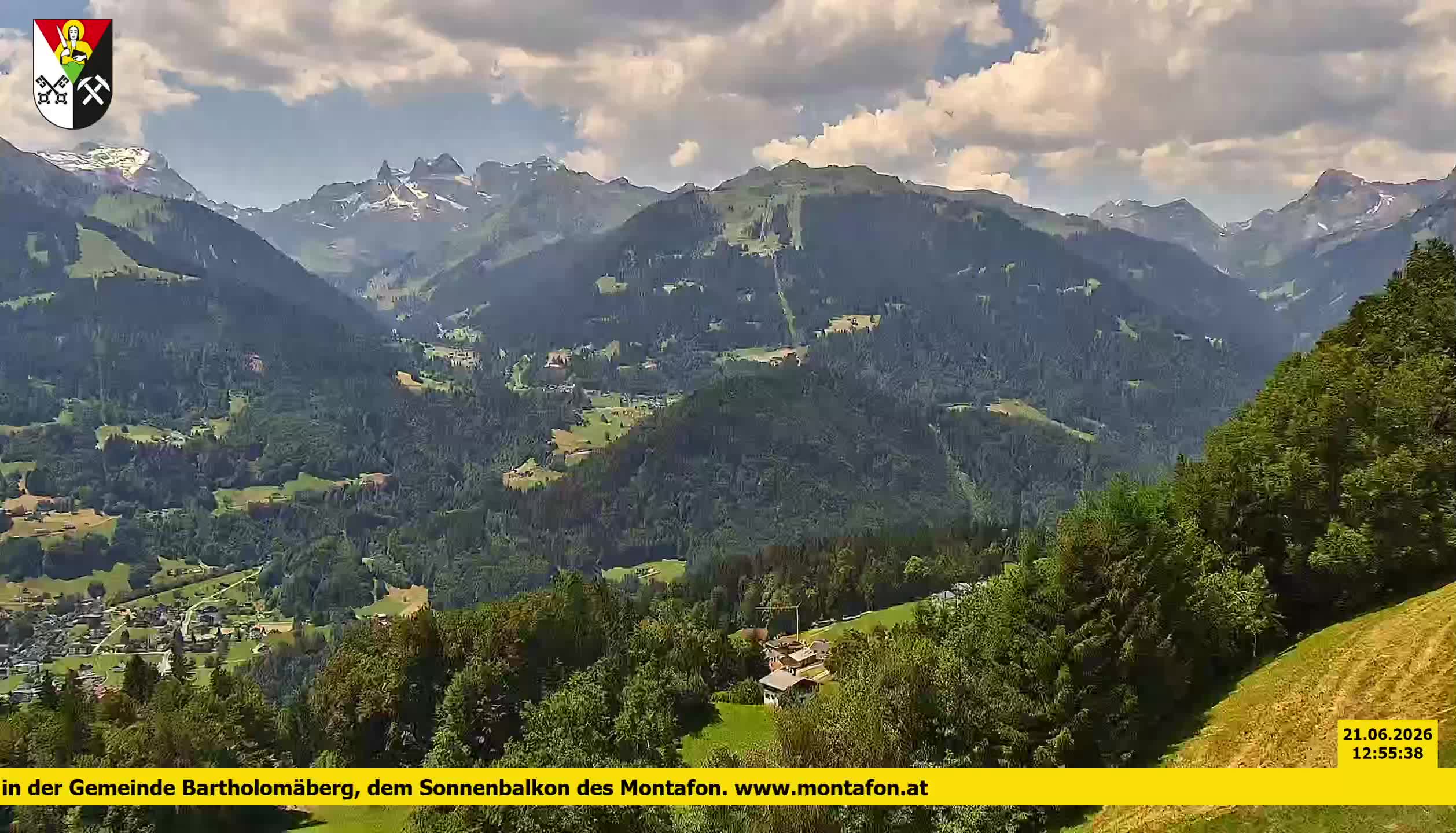 Bartholomäberg | Blick auf Schruns