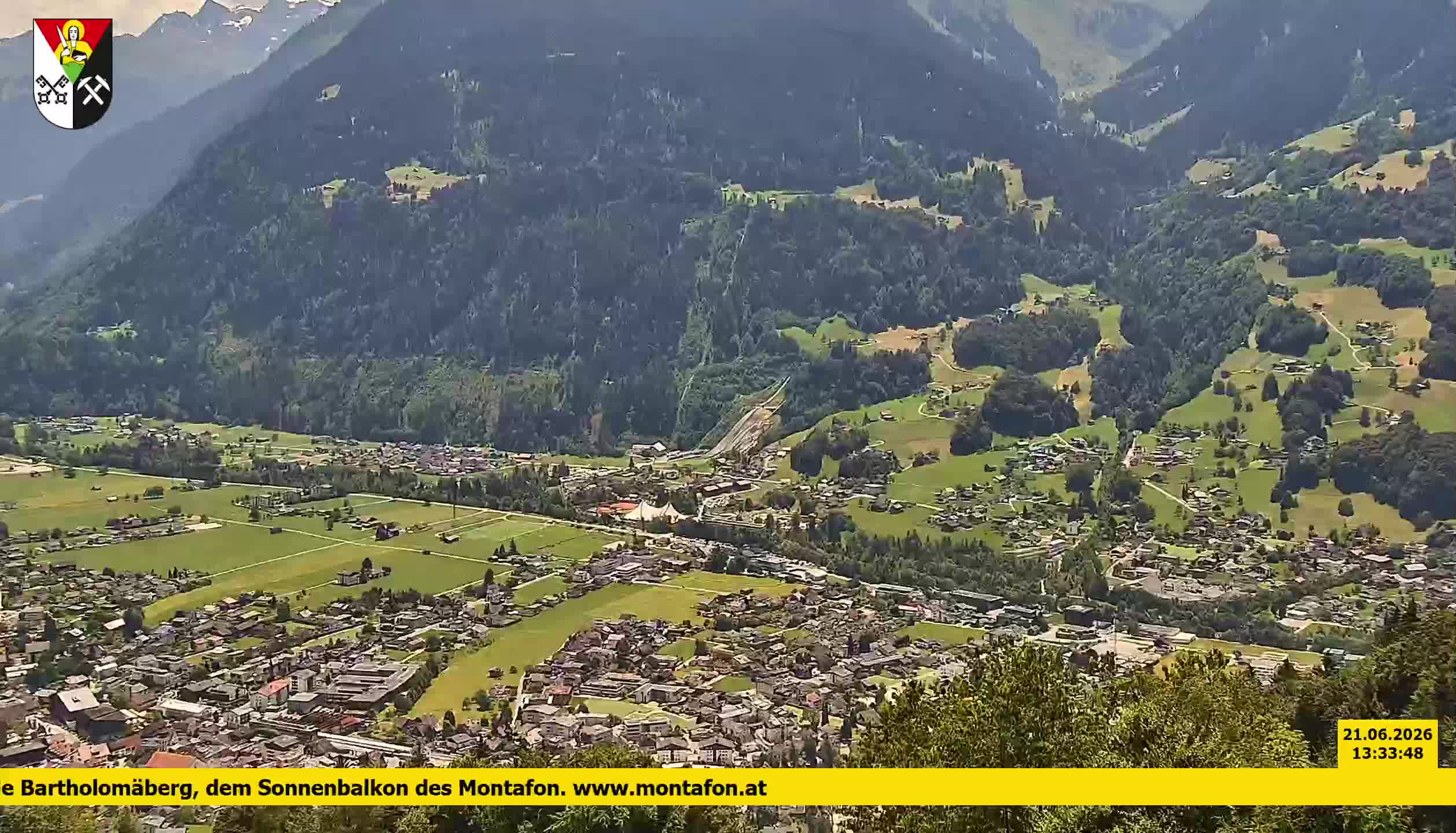 Bartholomäberg | Blick auf Schruns