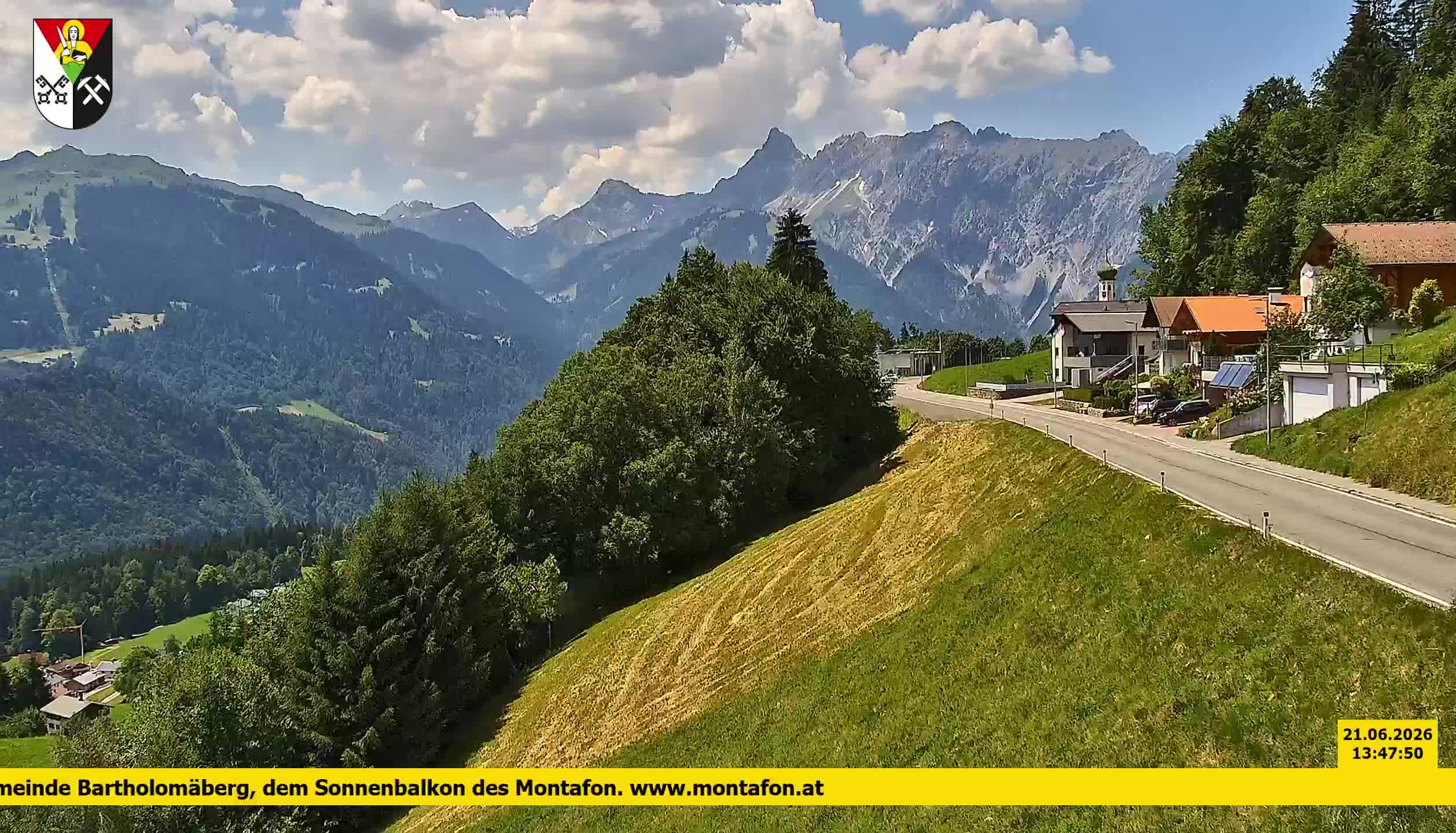 Bartholomäberg | Blick auf Schruns