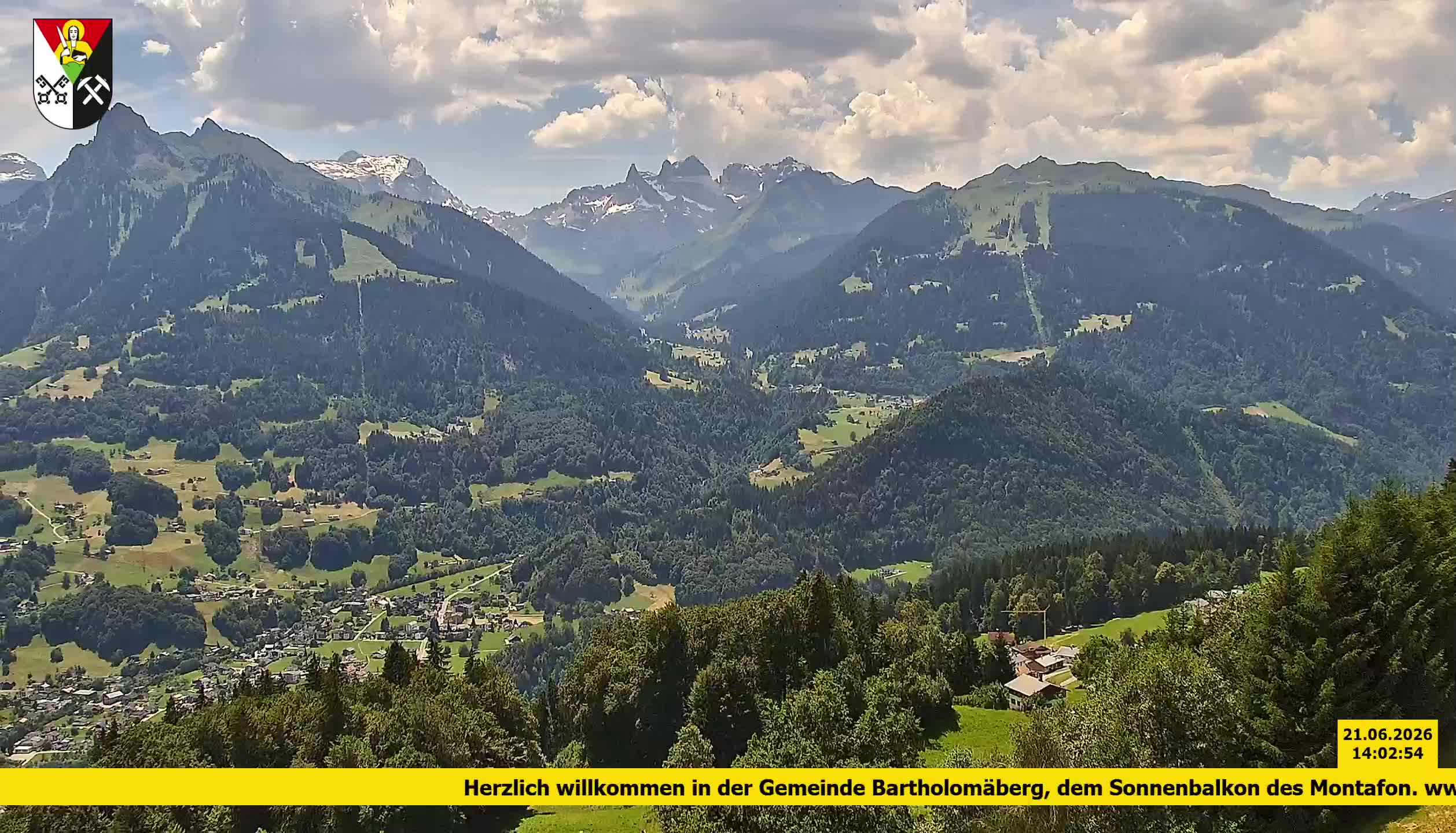 Bartholomäberg | Blick auf Schruns
