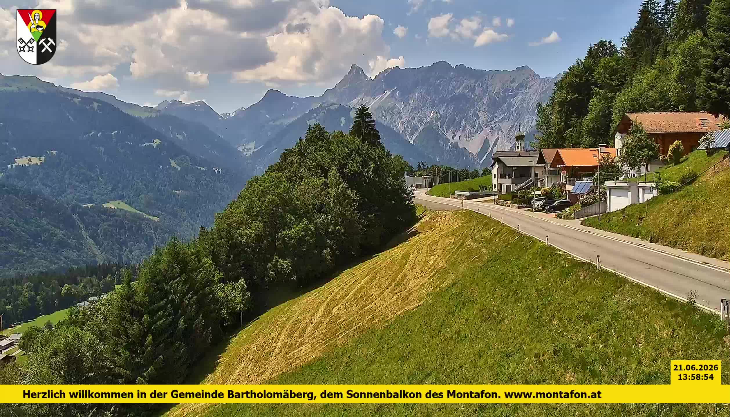 Bartholomäberg | Blick auf Schruns