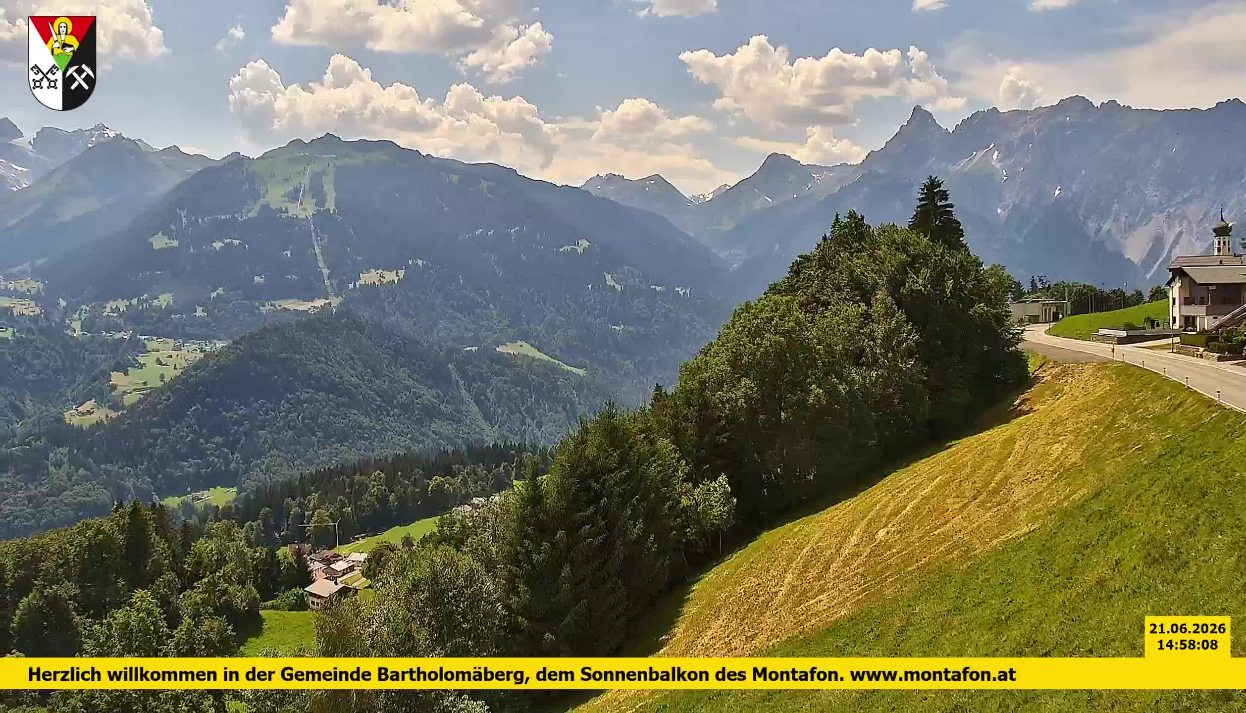 Bartholomäberg | Blick auf Schruns