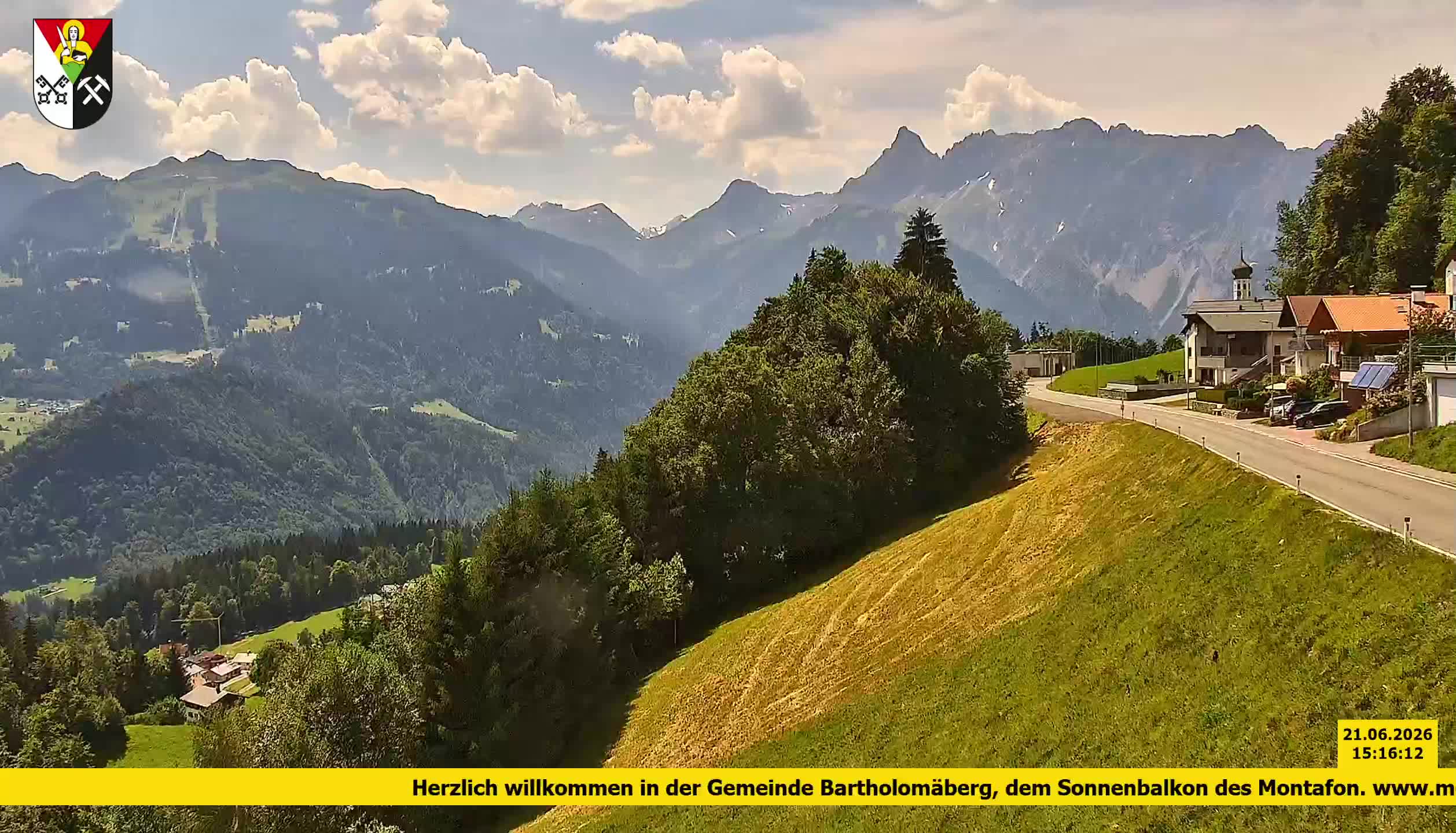 Bartholomäberg | Blick auf Schruns