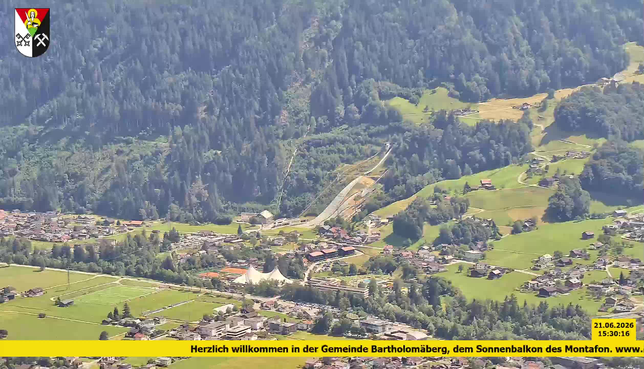 Bartholomäberg | Blick auf Schruns