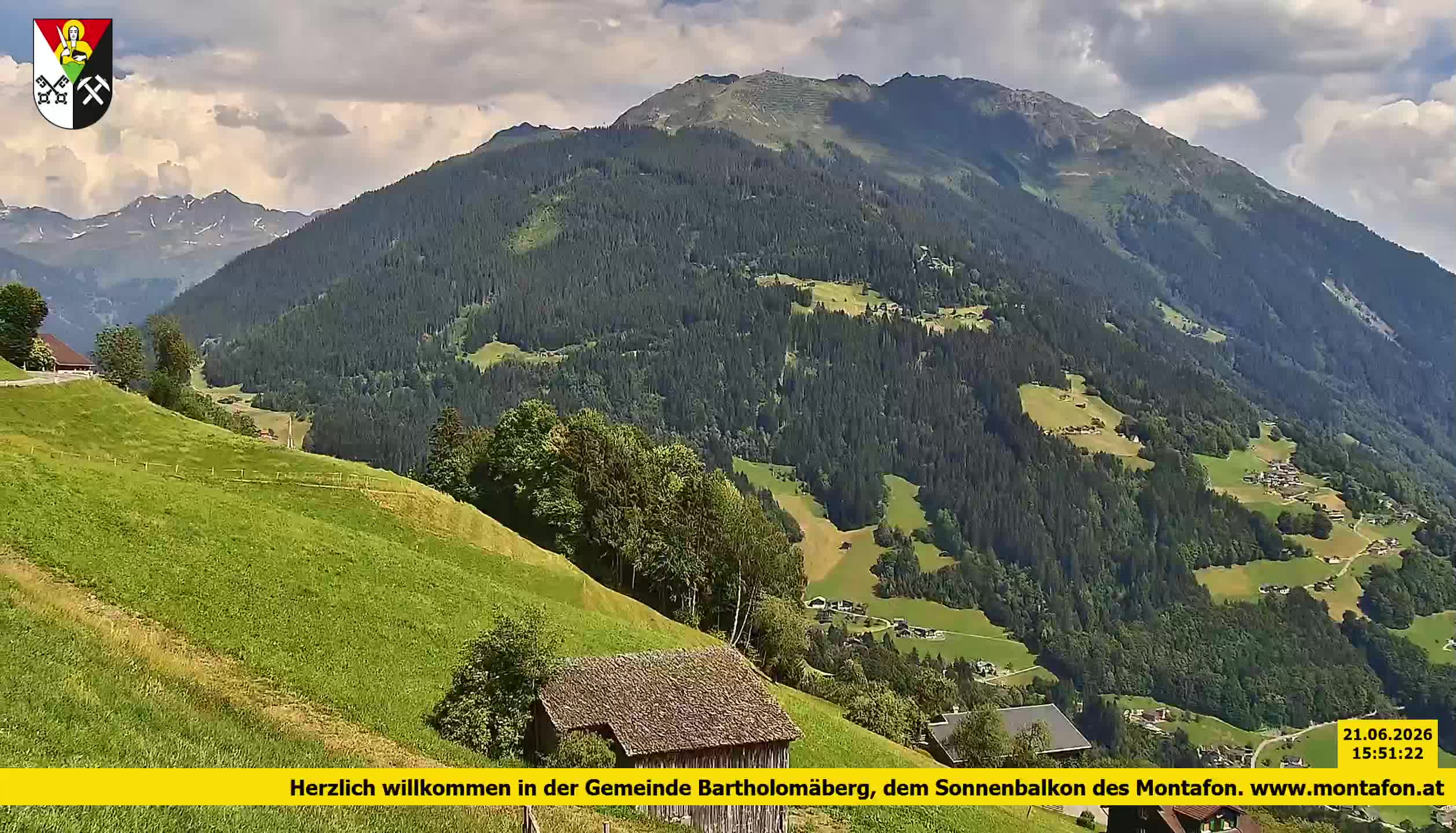 Bartholomäberg | Blick auf Schruns