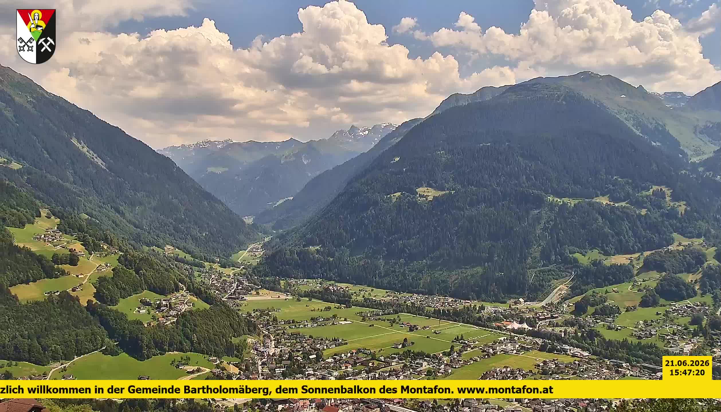 Bartholomäberg | Blick auf Schruns