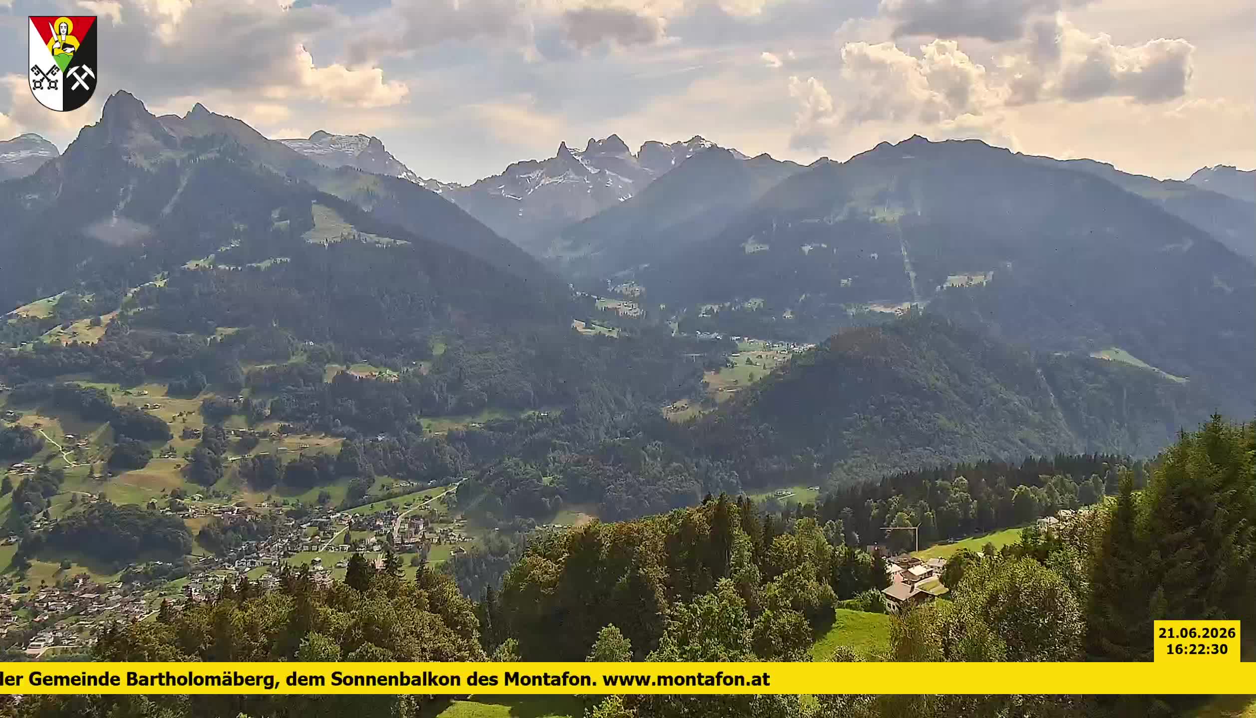 Bartholomäberg | Blick auf Schruns