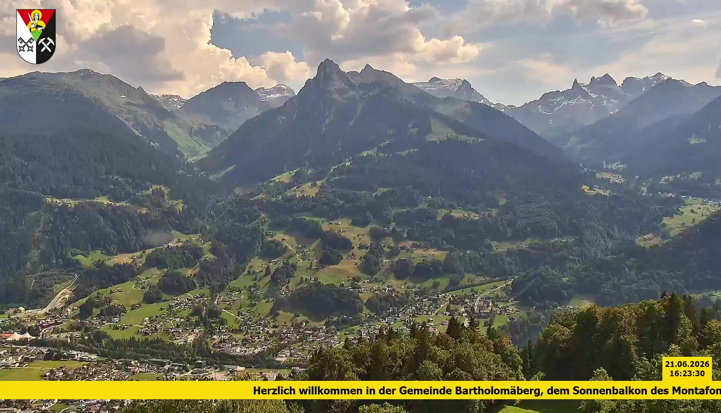 Bartholomäberg | Blick auf Schruns