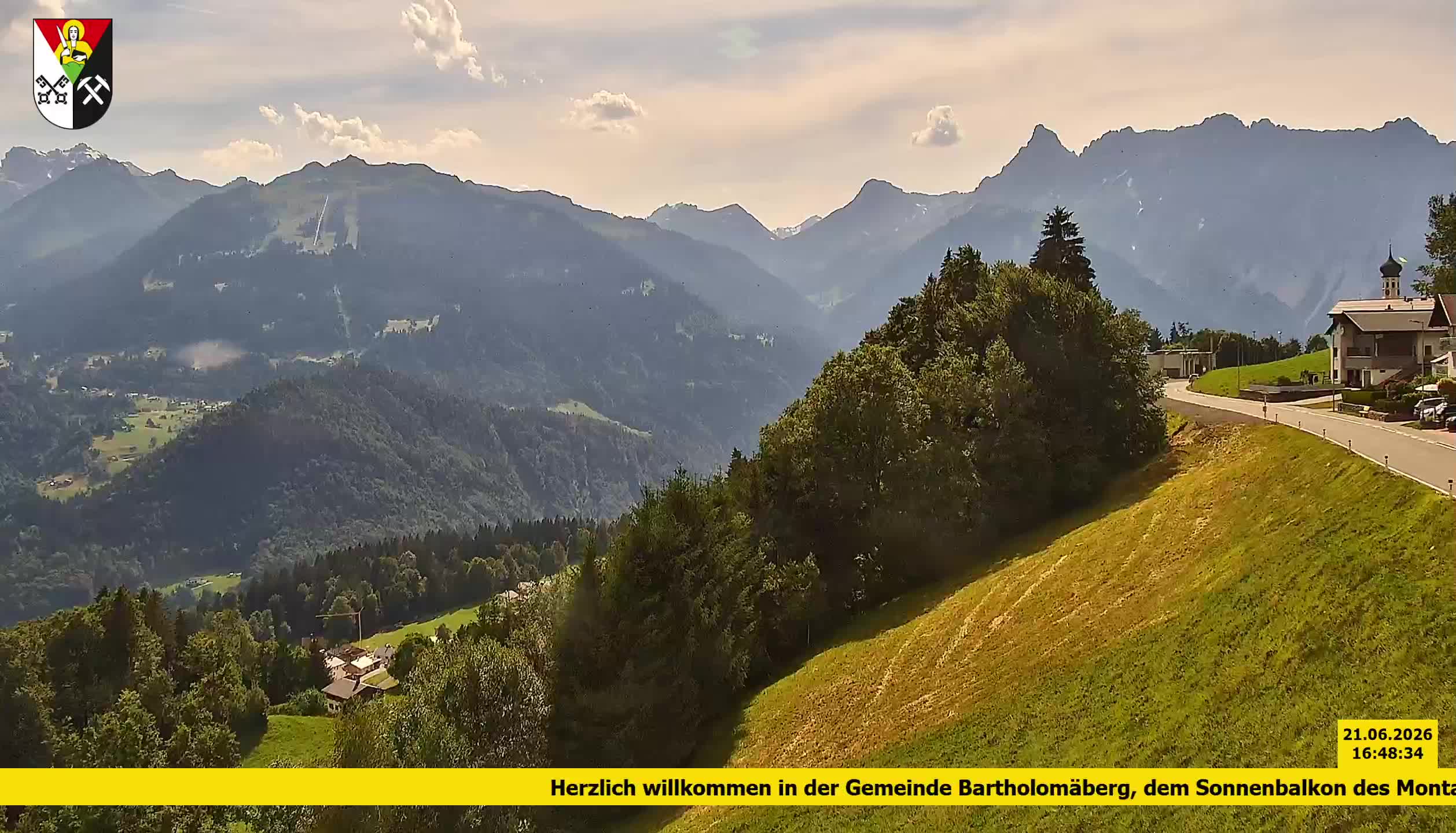 Bartholomäberg | Blick auf Schruns