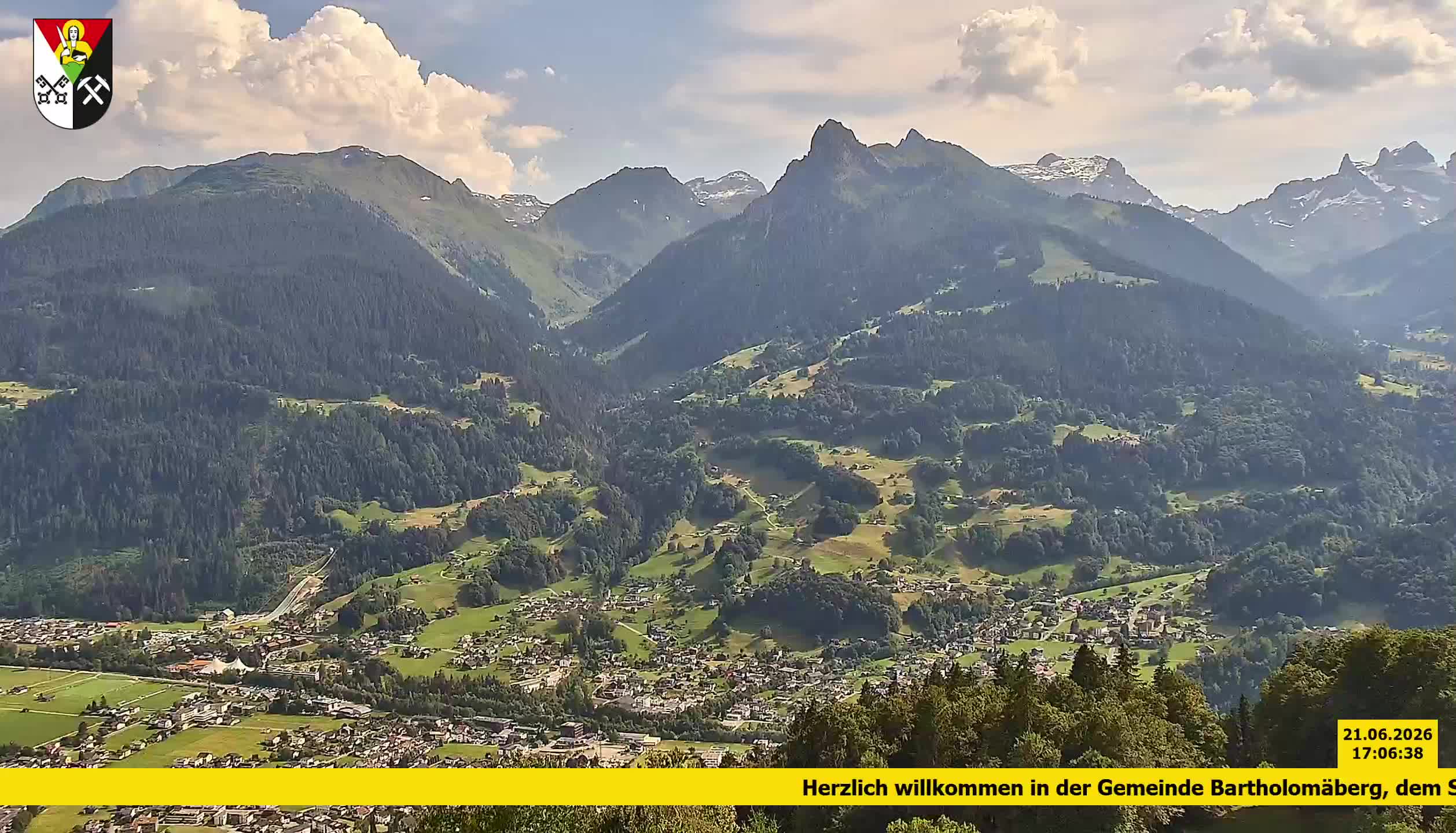 Bartholomäberg | Blick auf Schruns