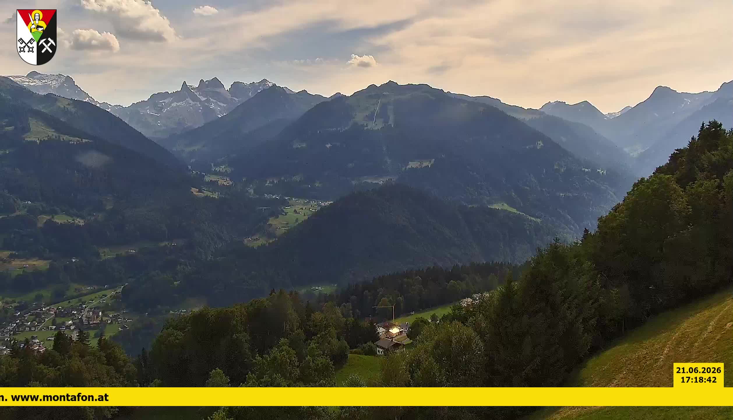 Bartholomäberg | Blick auf Schruns
