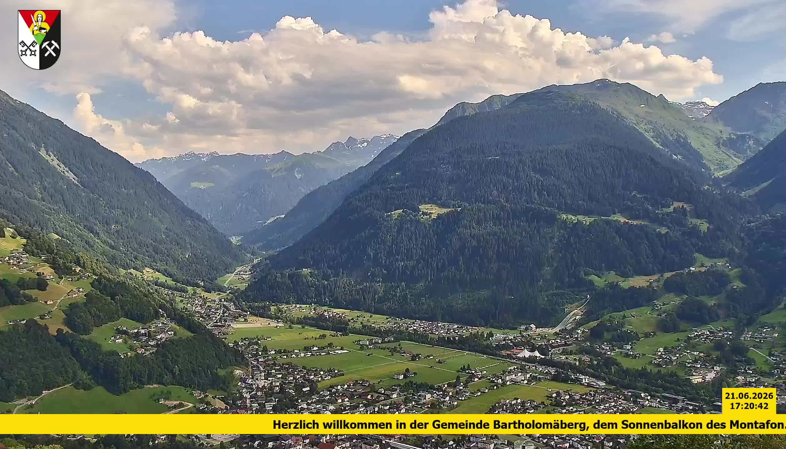 Bartholomäberg | Blick auf Schruns