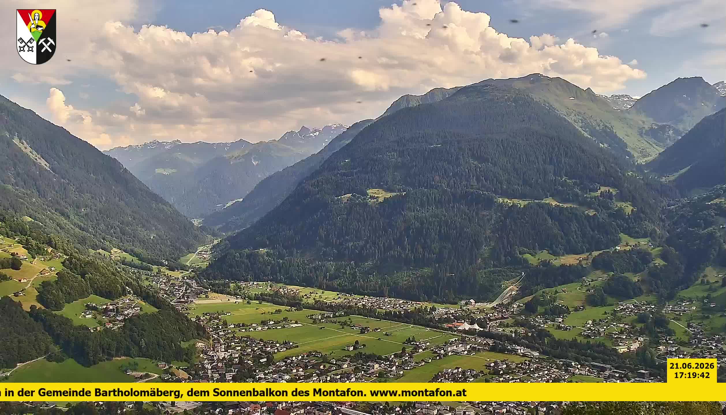 Bartholomäberg | Blick auf Schruns