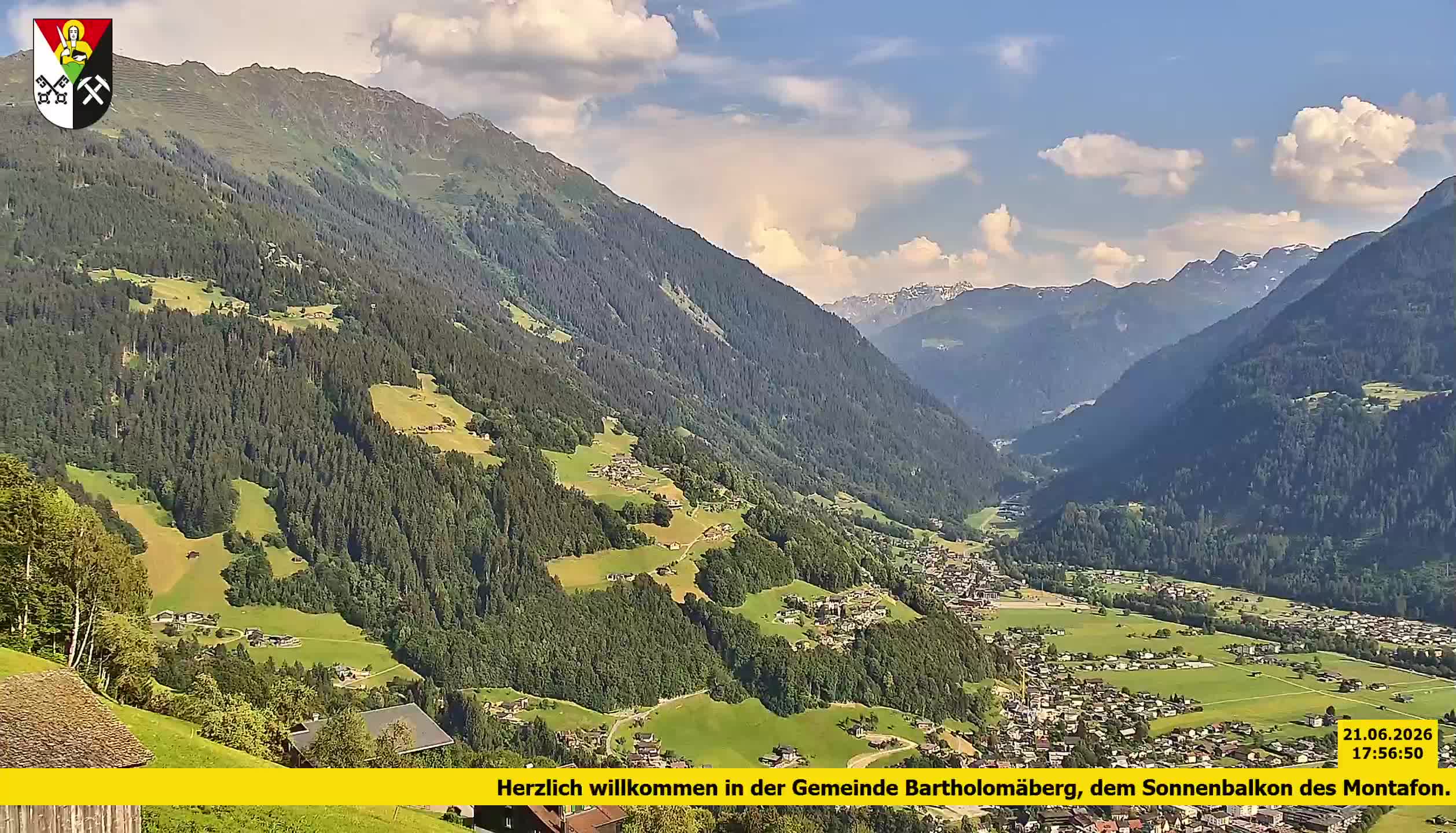 Bartholomäberg | Blick auf Schruns