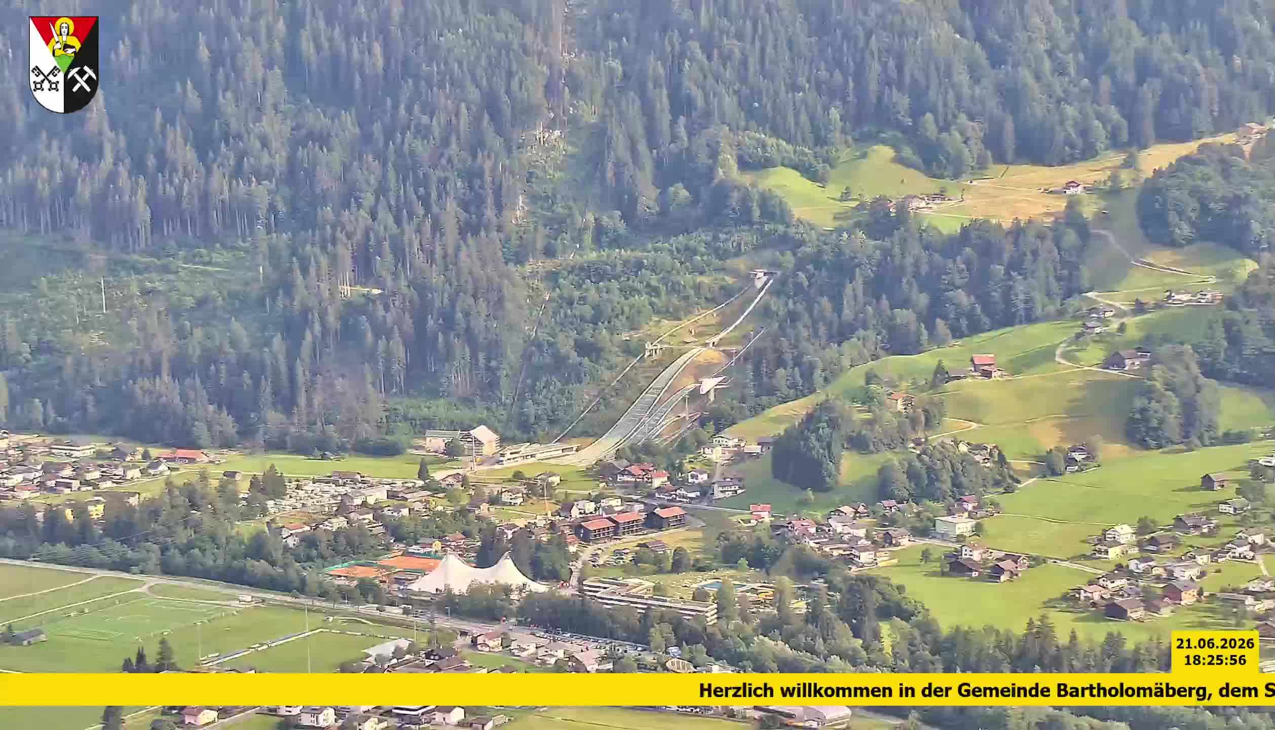 Bartholomäberg | Blick auf Schruns
