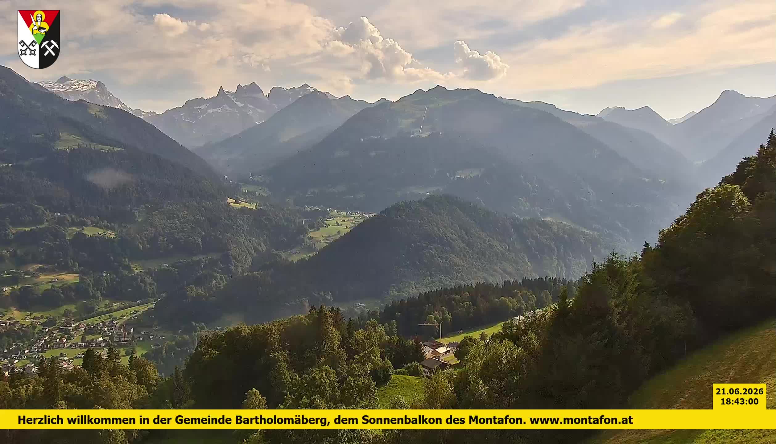 Bartholomäberg | Blick auf Schruns