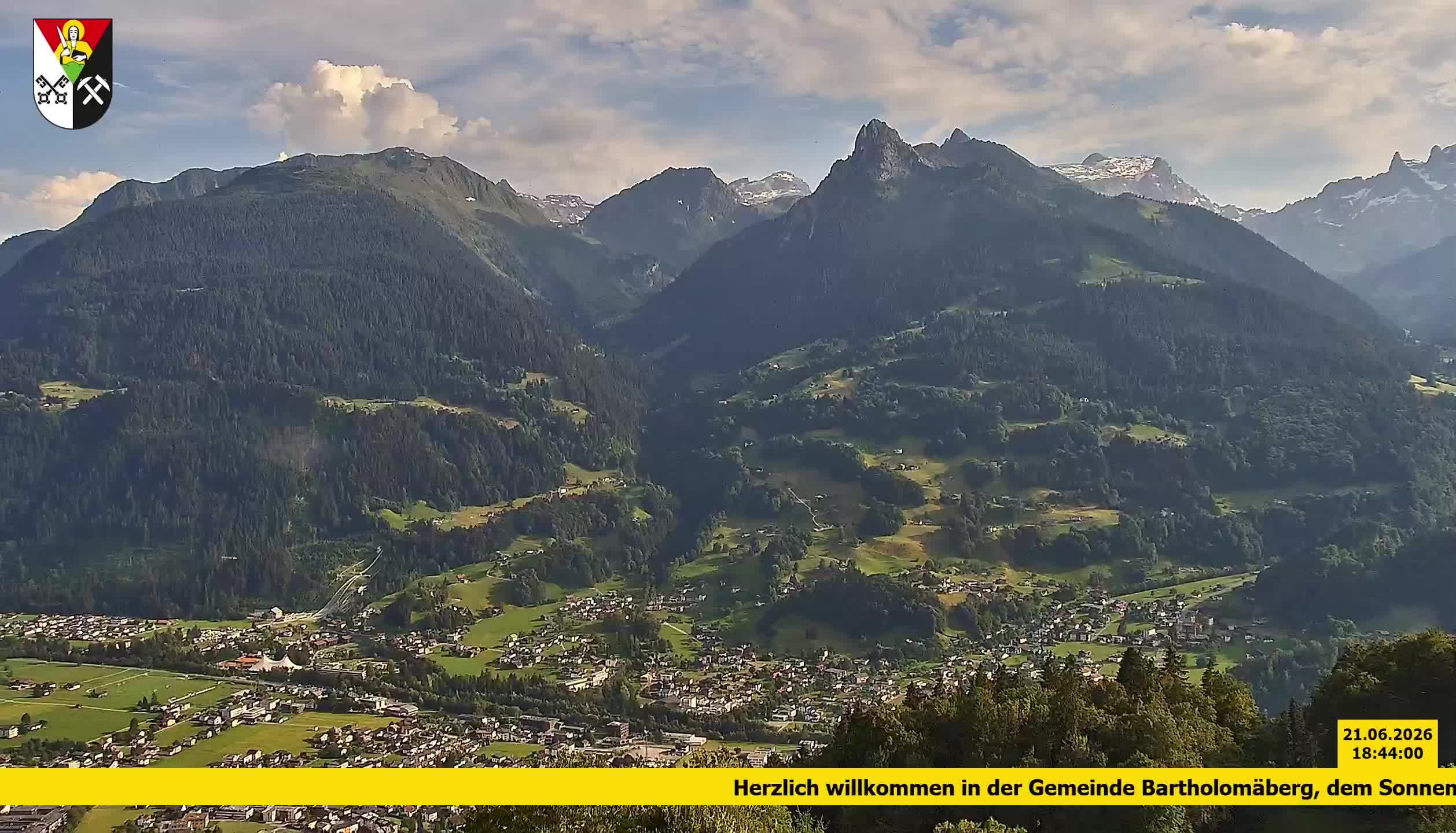 Bartholomäberg | Blick auf Schruns