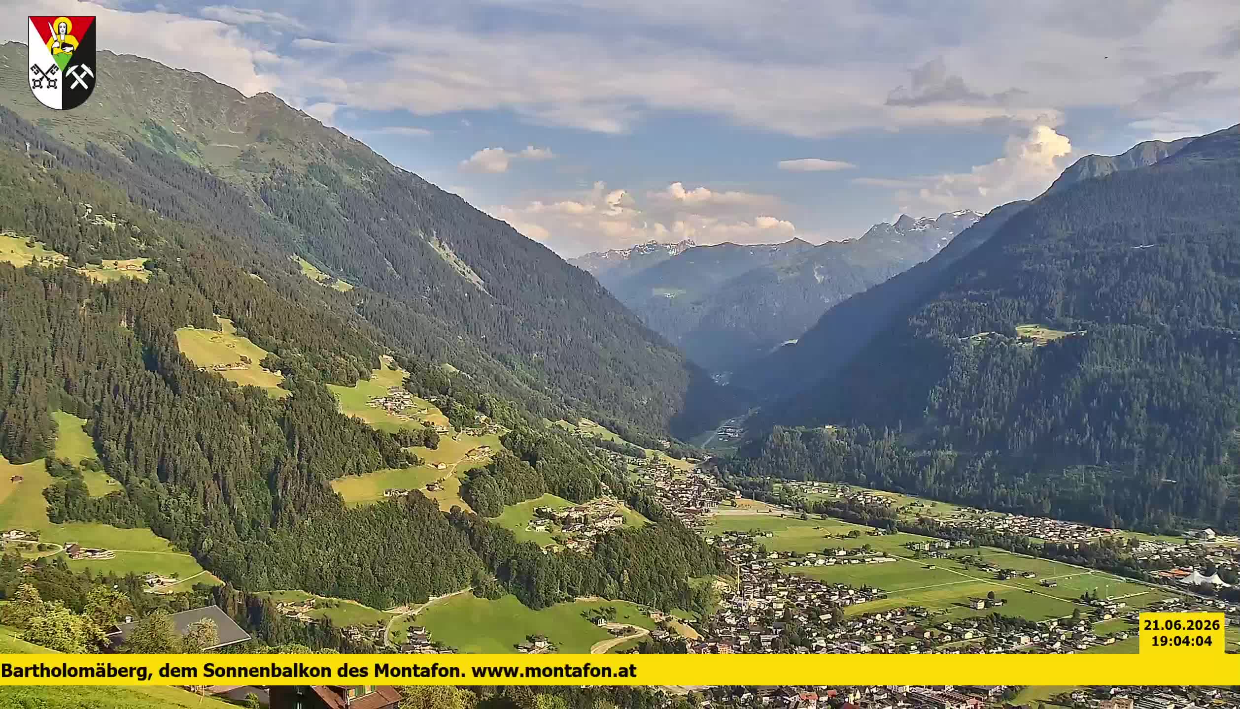 Bartholomäberg | Blick auf Schruns