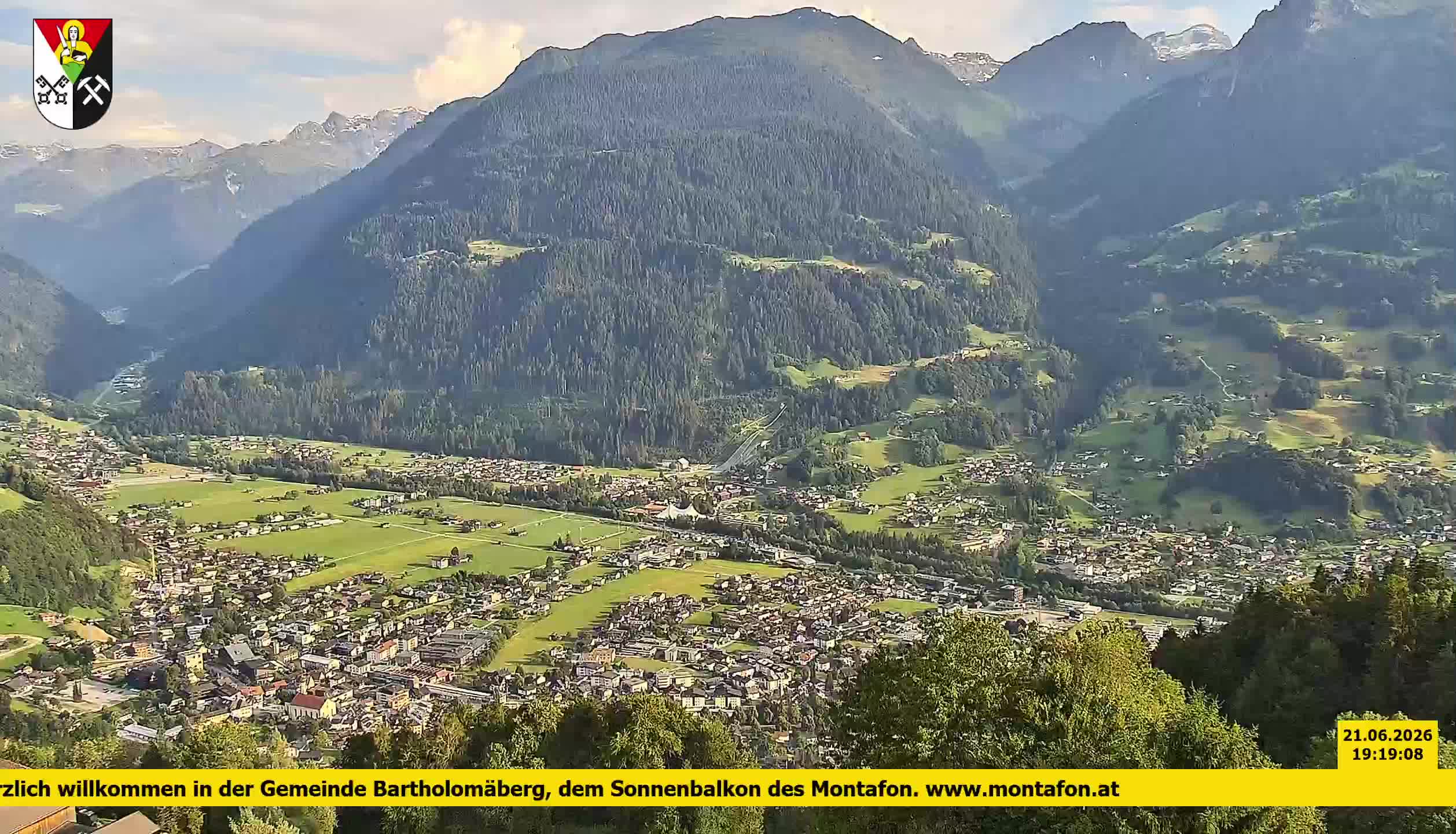 Bartholomäberg | Blick auf Schruns