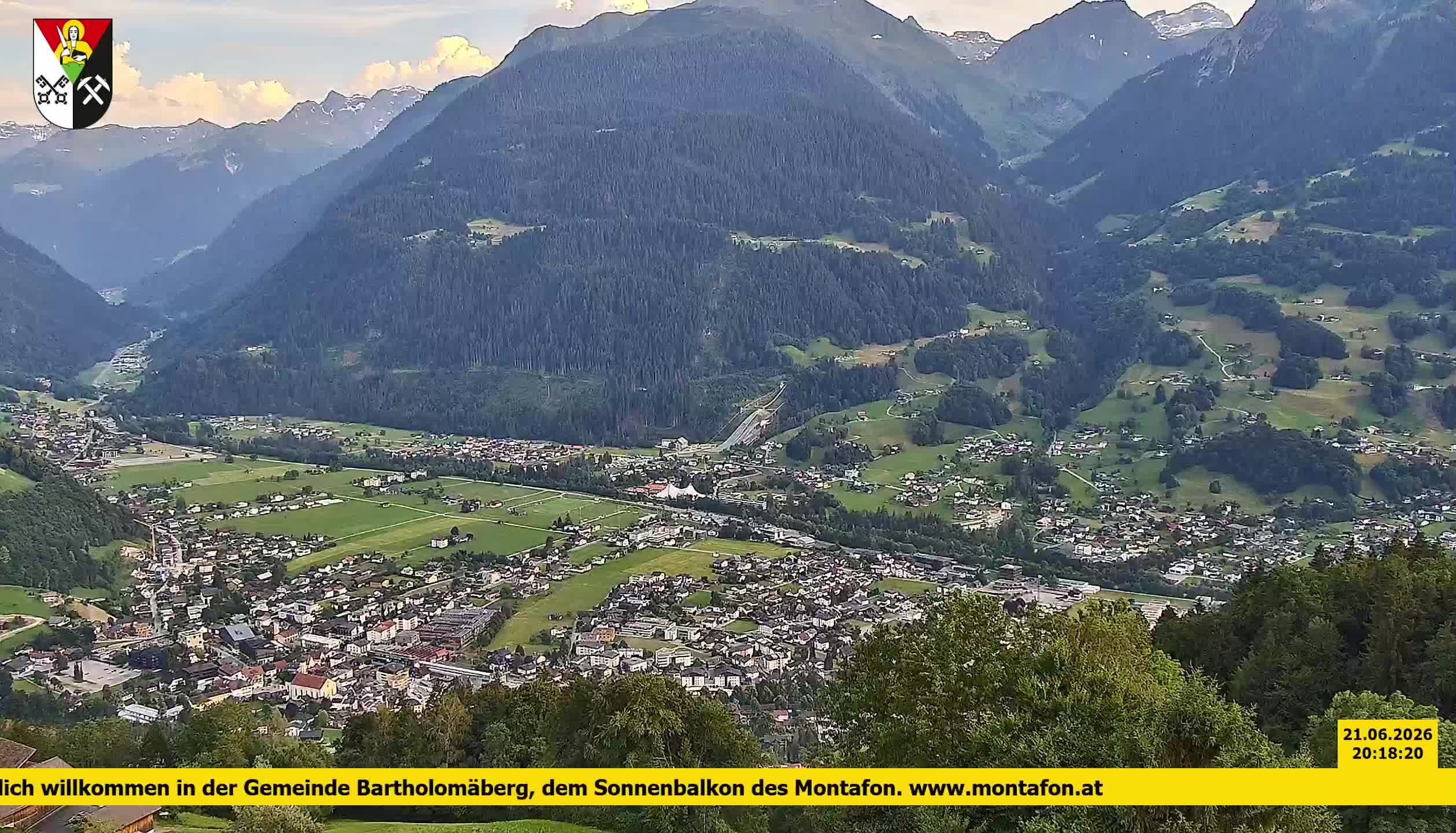 Bartholomäberg | Blick auf Schruns