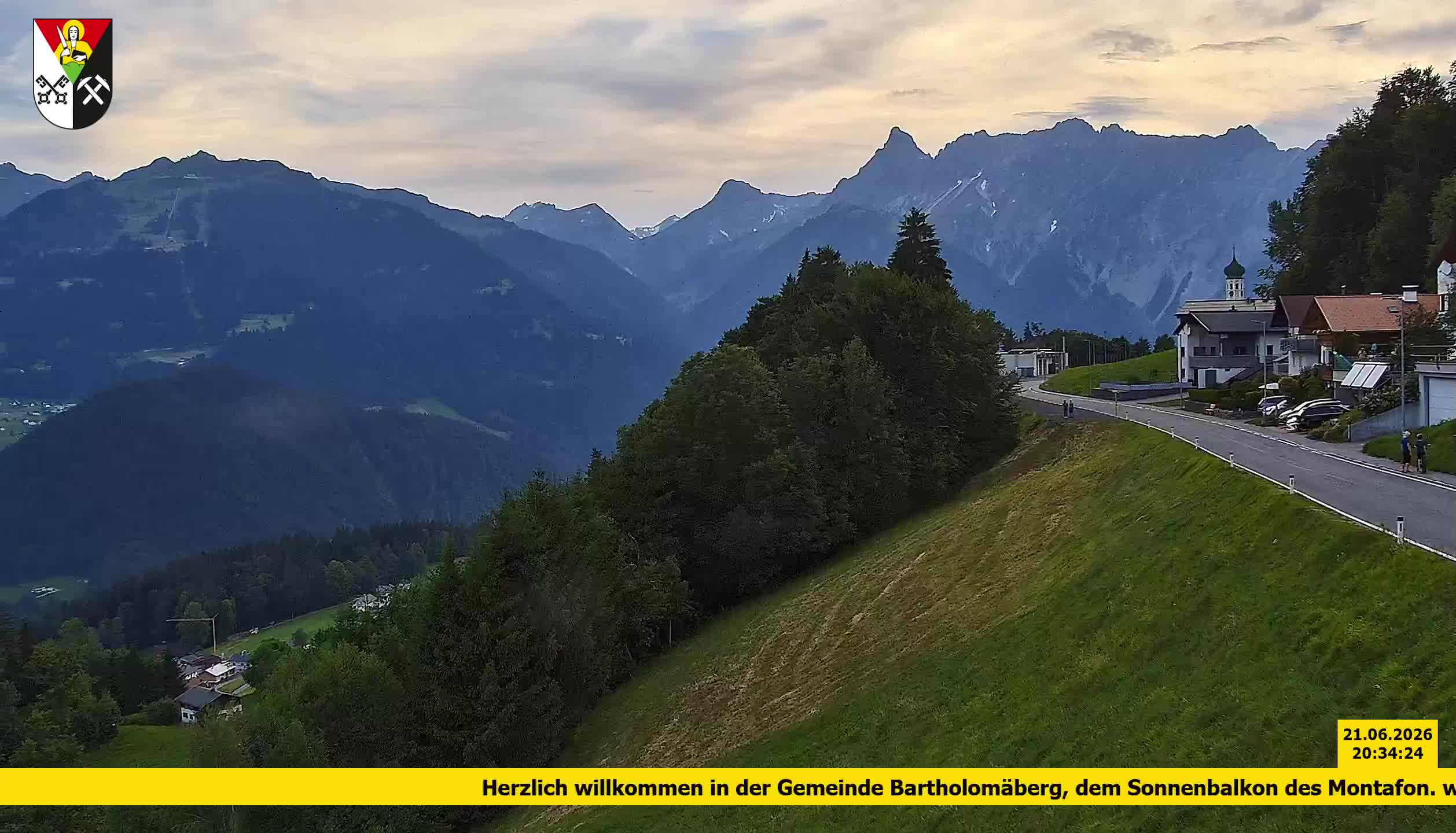 Bartholomäberg | Blick auf Schruns