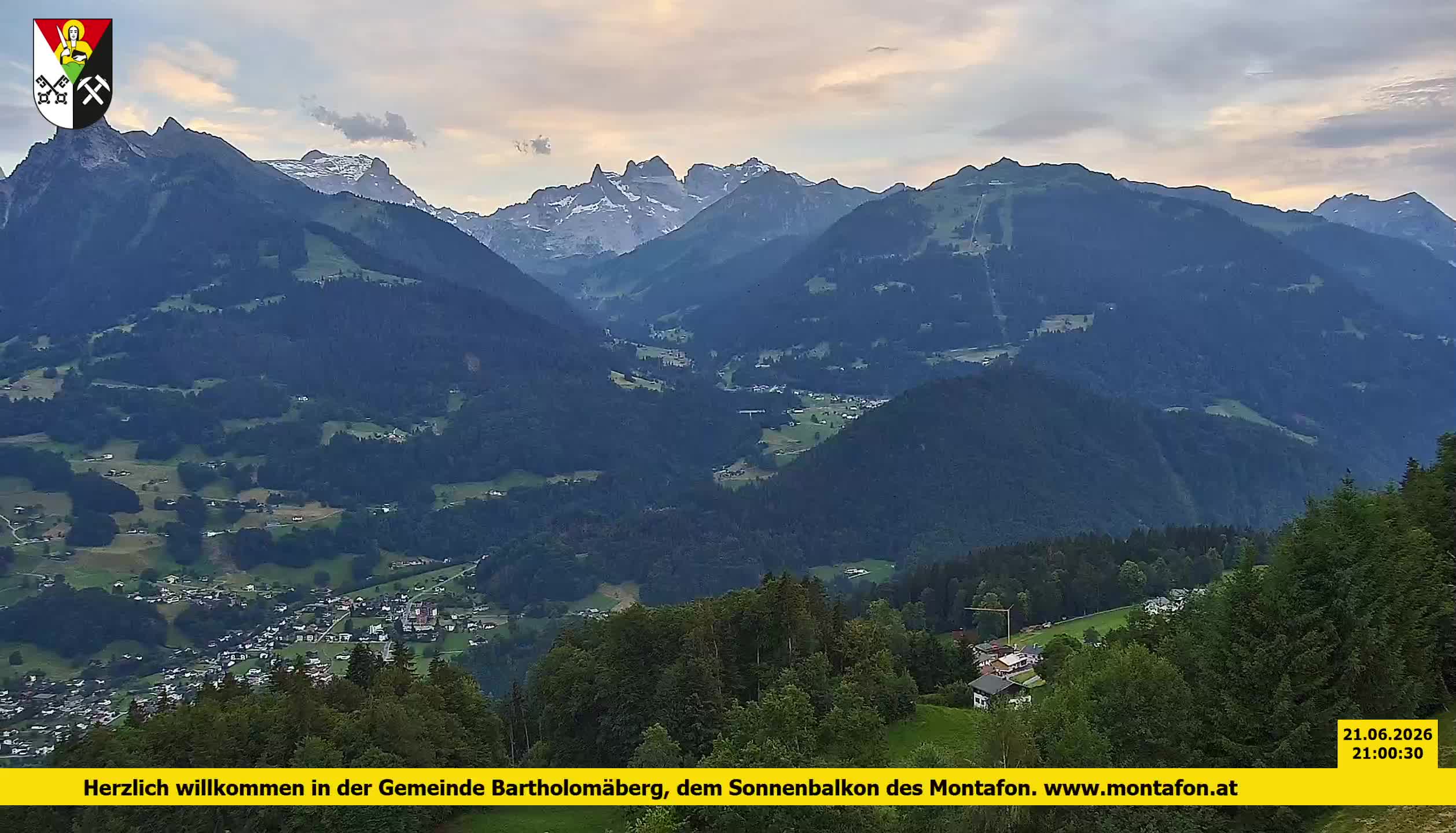 Bartholomäberg | Blick auf Schruns