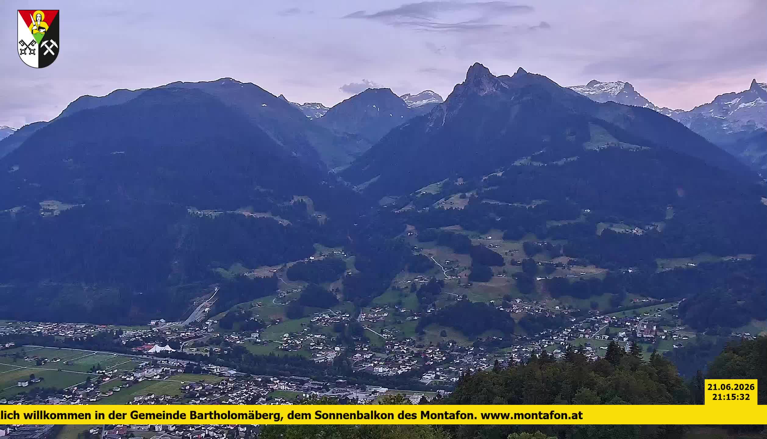 Bartholomäberg | Blick auf Schruns