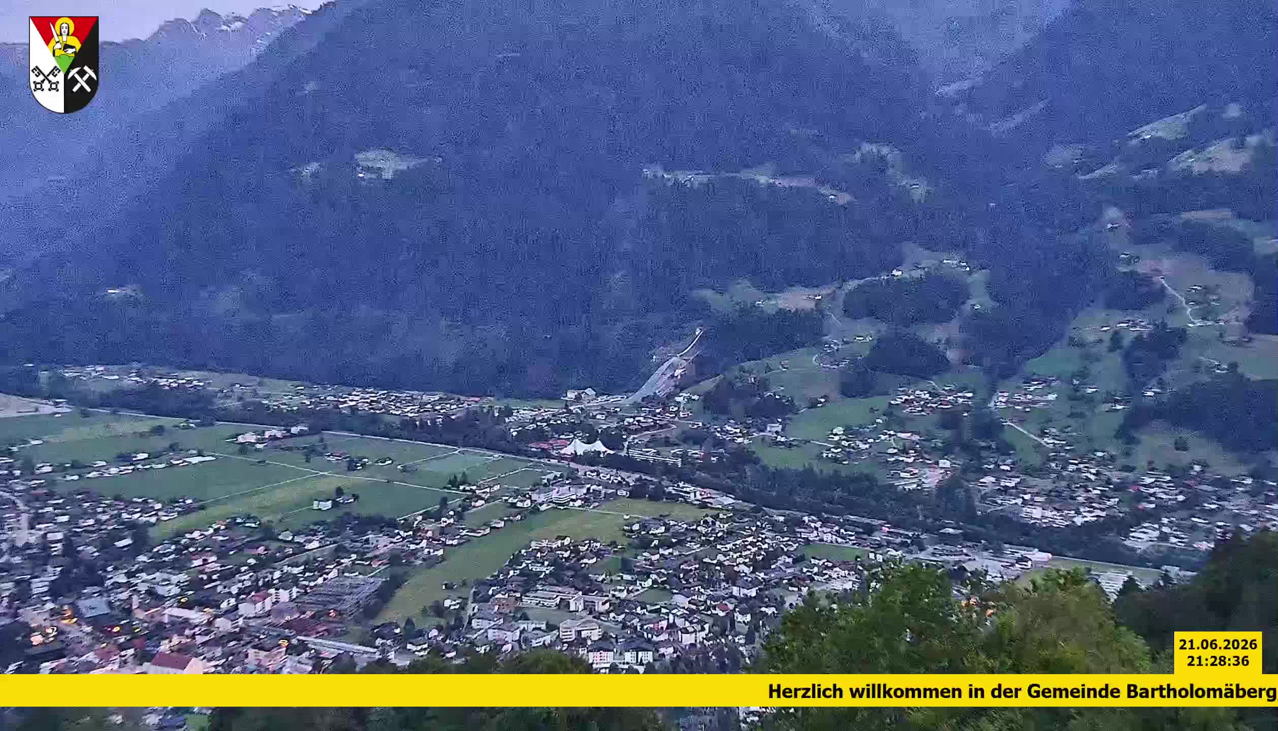 Bartholomäberg | Blick auf Schruns