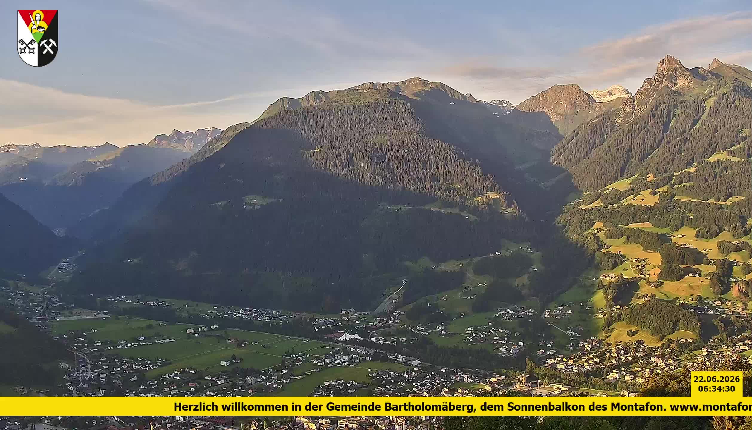 Bartholomäberg | Blick auf Schruns