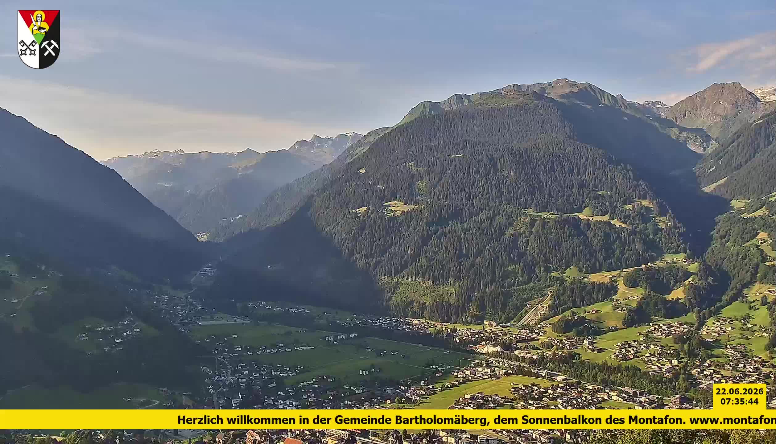 Bartholomäberg | Blick auf Schruns