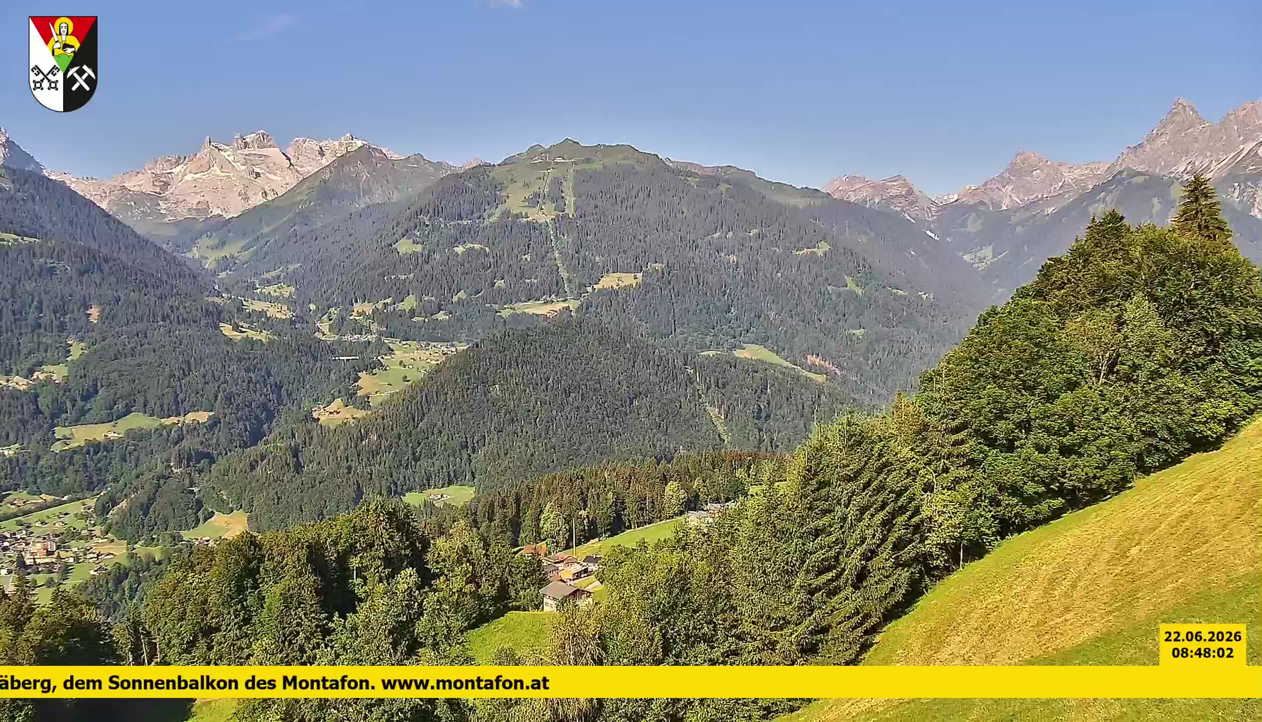 Bartholomäberg | Blick auf Schruns