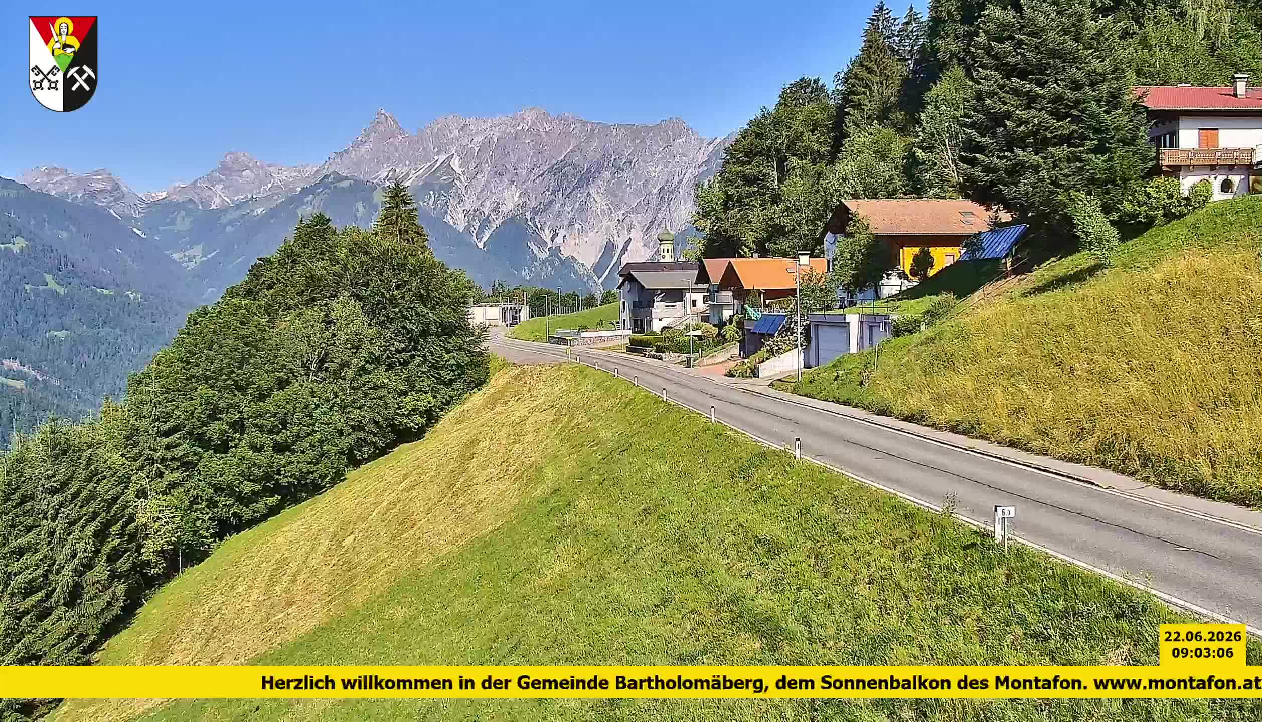 Bartholomäberg | Blick auf Schruns