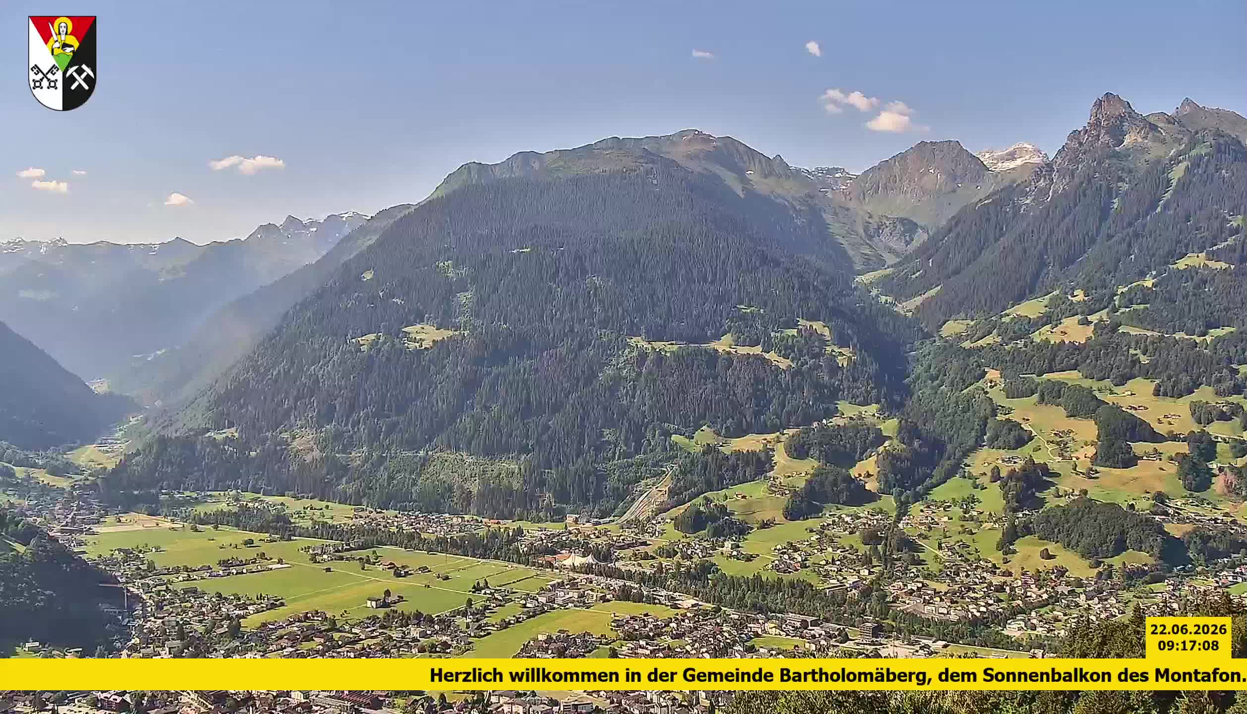Bartholomäberg | Blick auf Schruns
