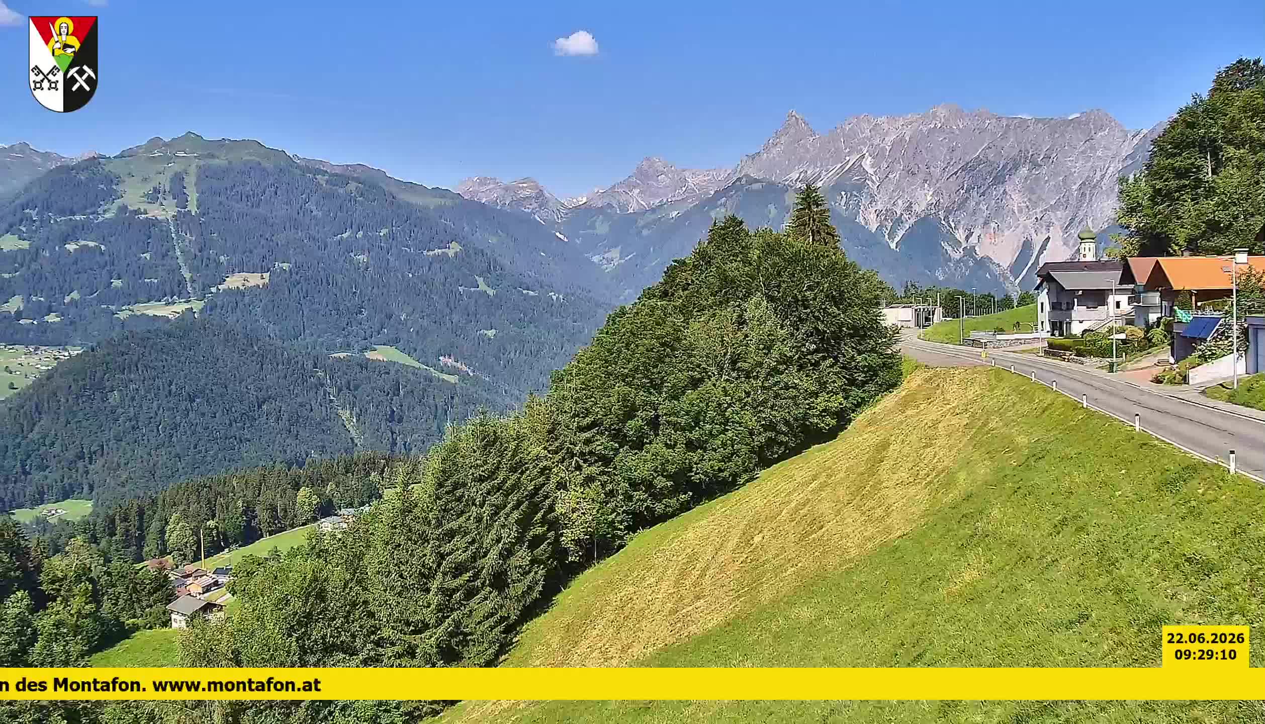 Bartholomäberg | Blick auf Schruns