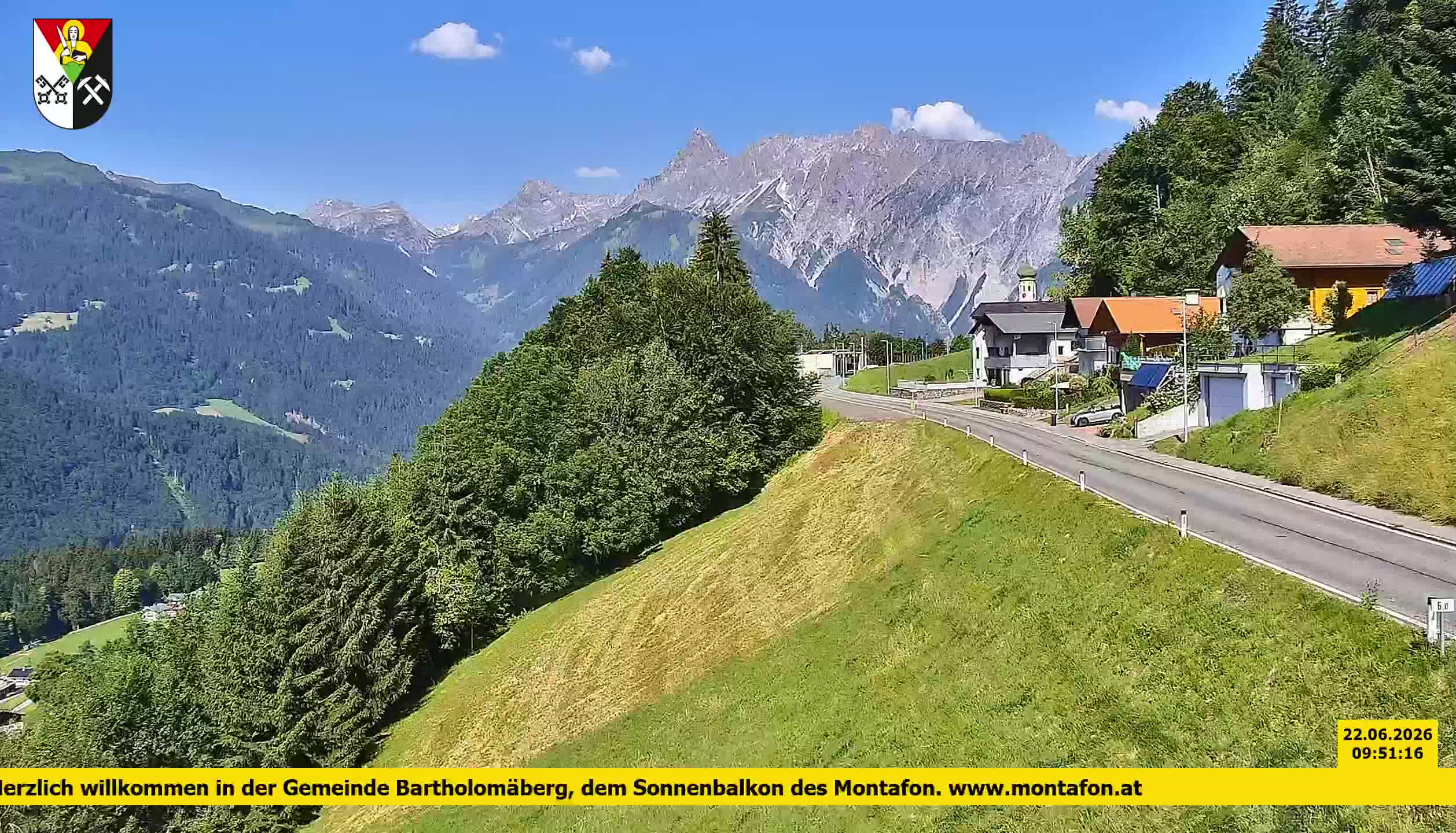 Bartholomäberg | Blick auf Schruns