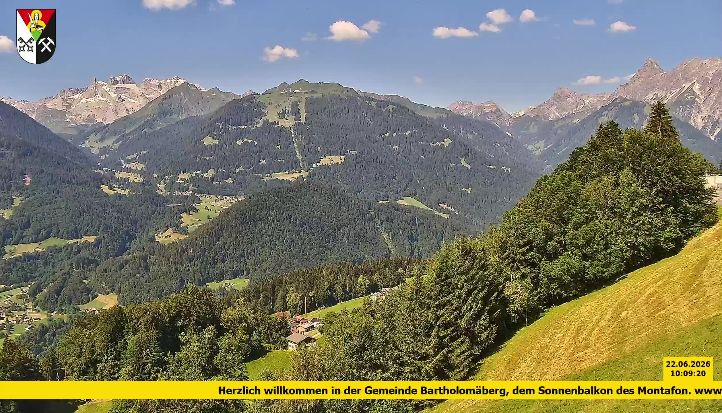 Bartholomäberg | Blick auf Schruns