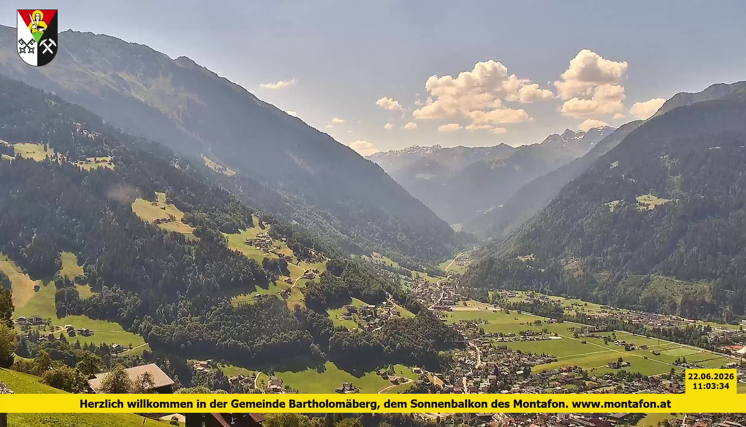 Bartholomäberg | Blick auf Schruns