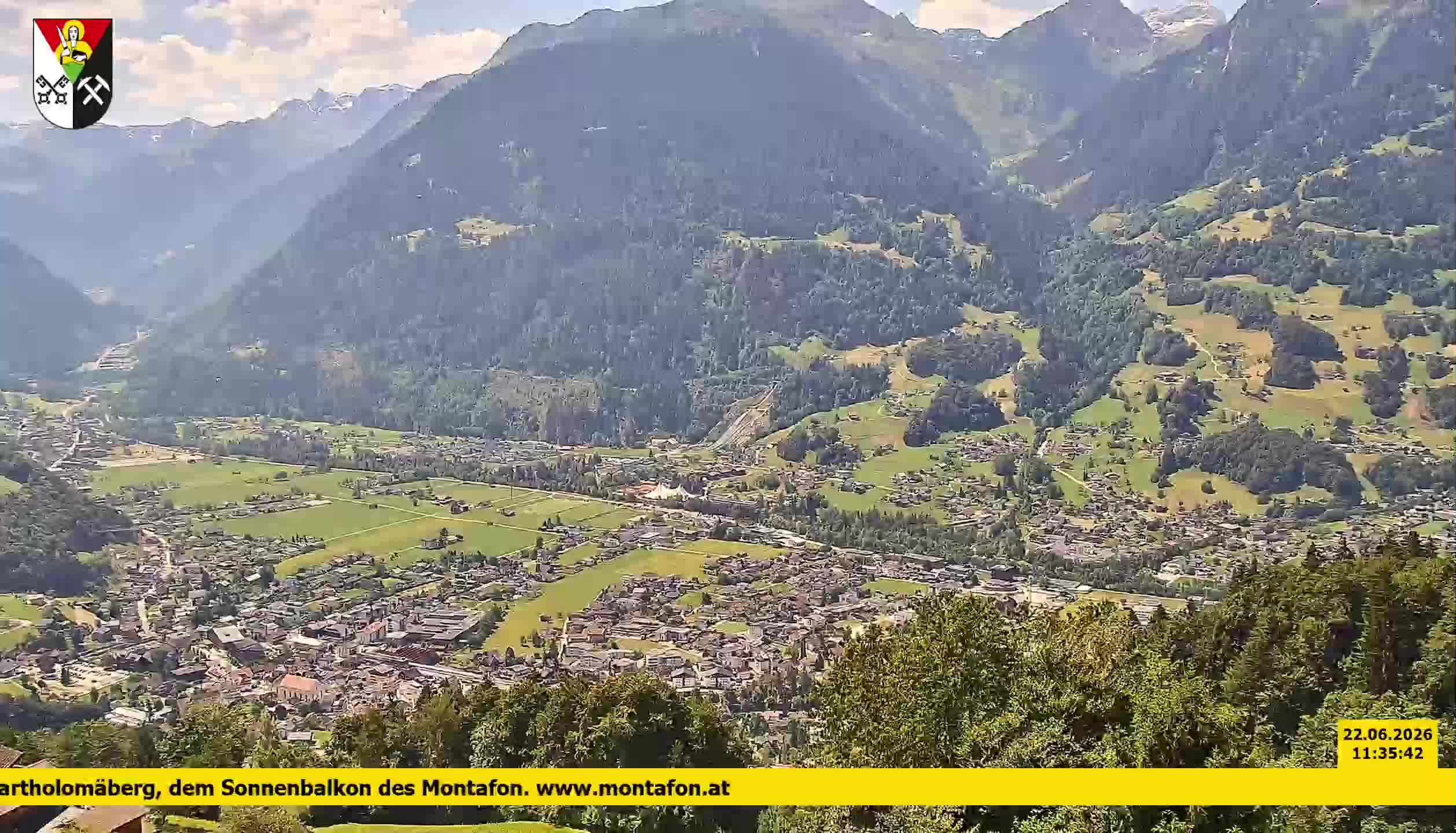 Bartholomäberg | Blick auf Schruns