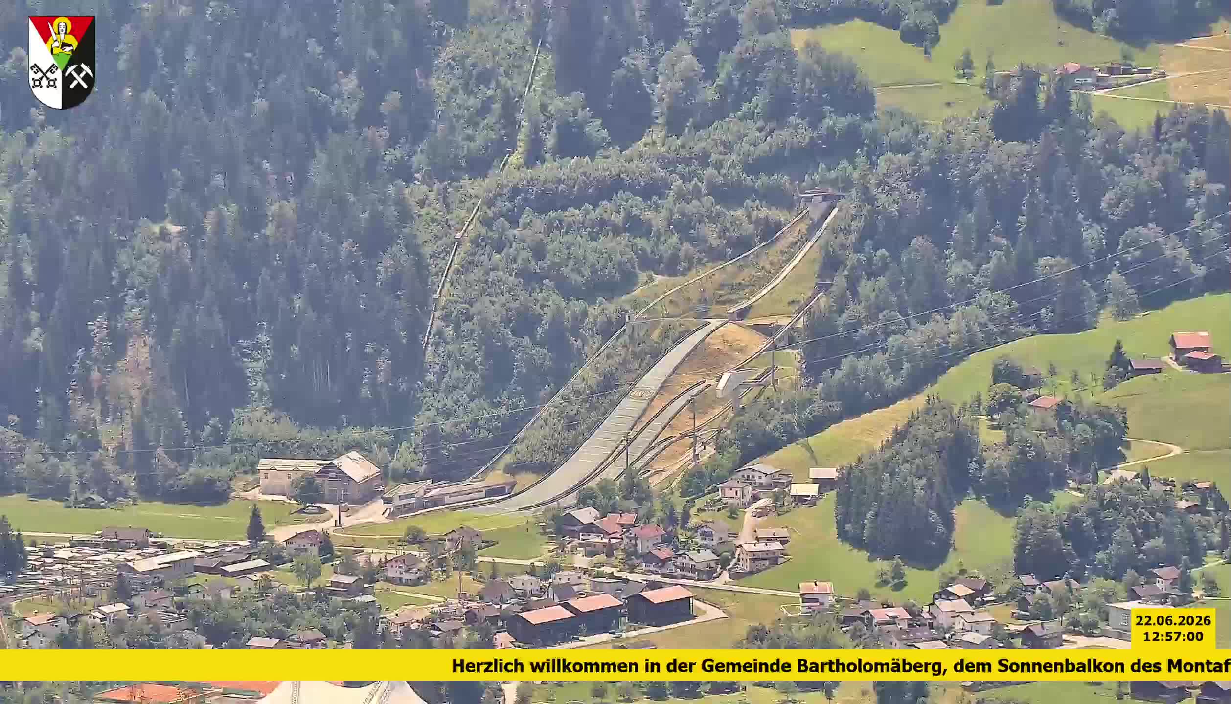 Bartholomäberg | Blick auf Schruns