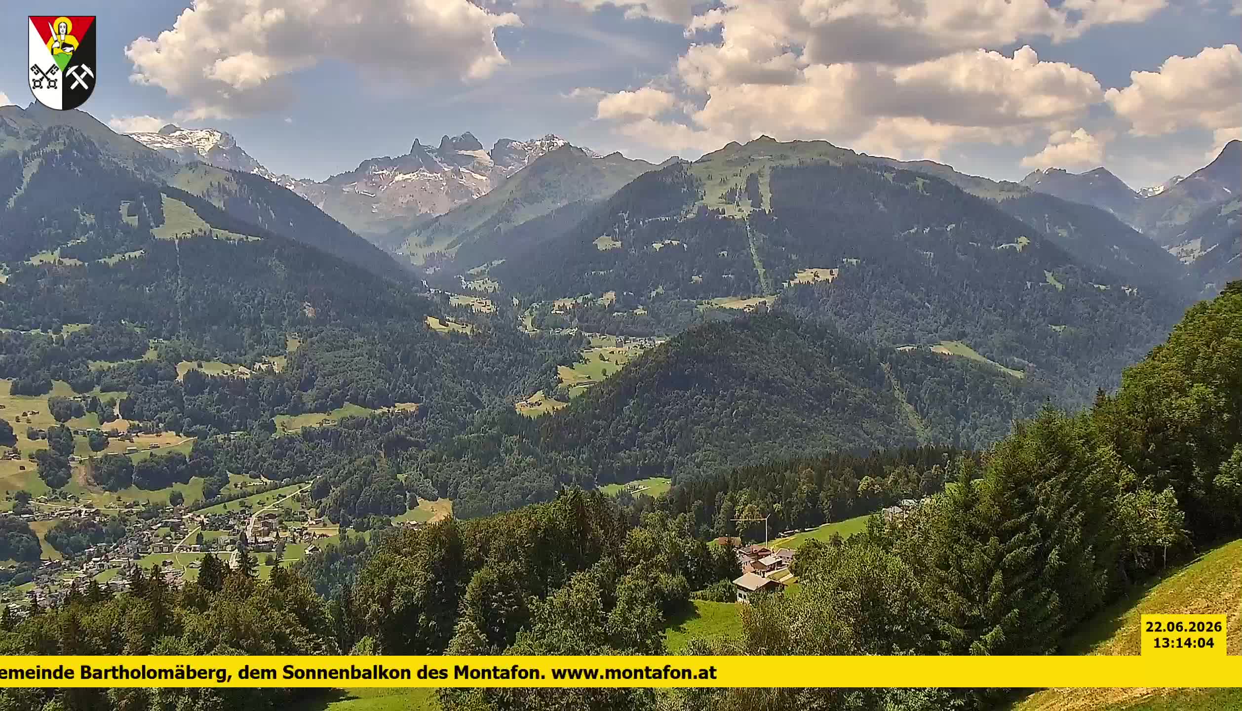 Bartholomäberg | Blick auf Schruns