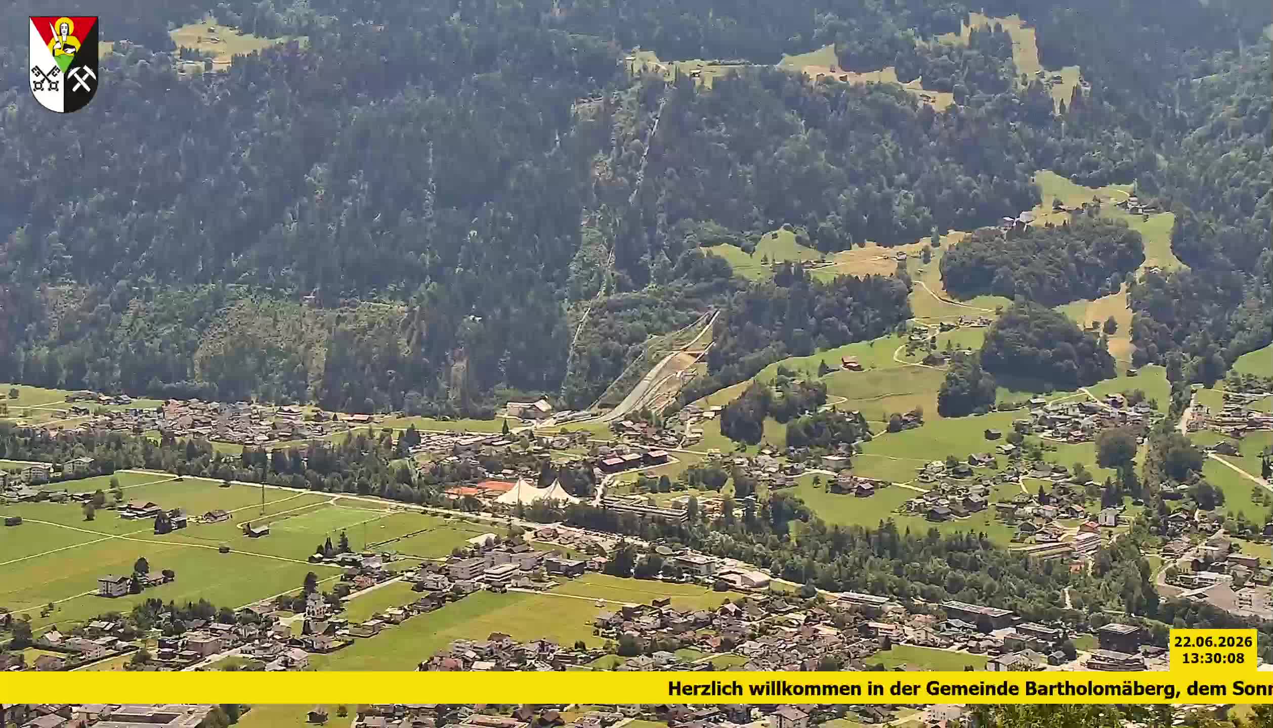 Bartholomäberg | Blick auf Schruns