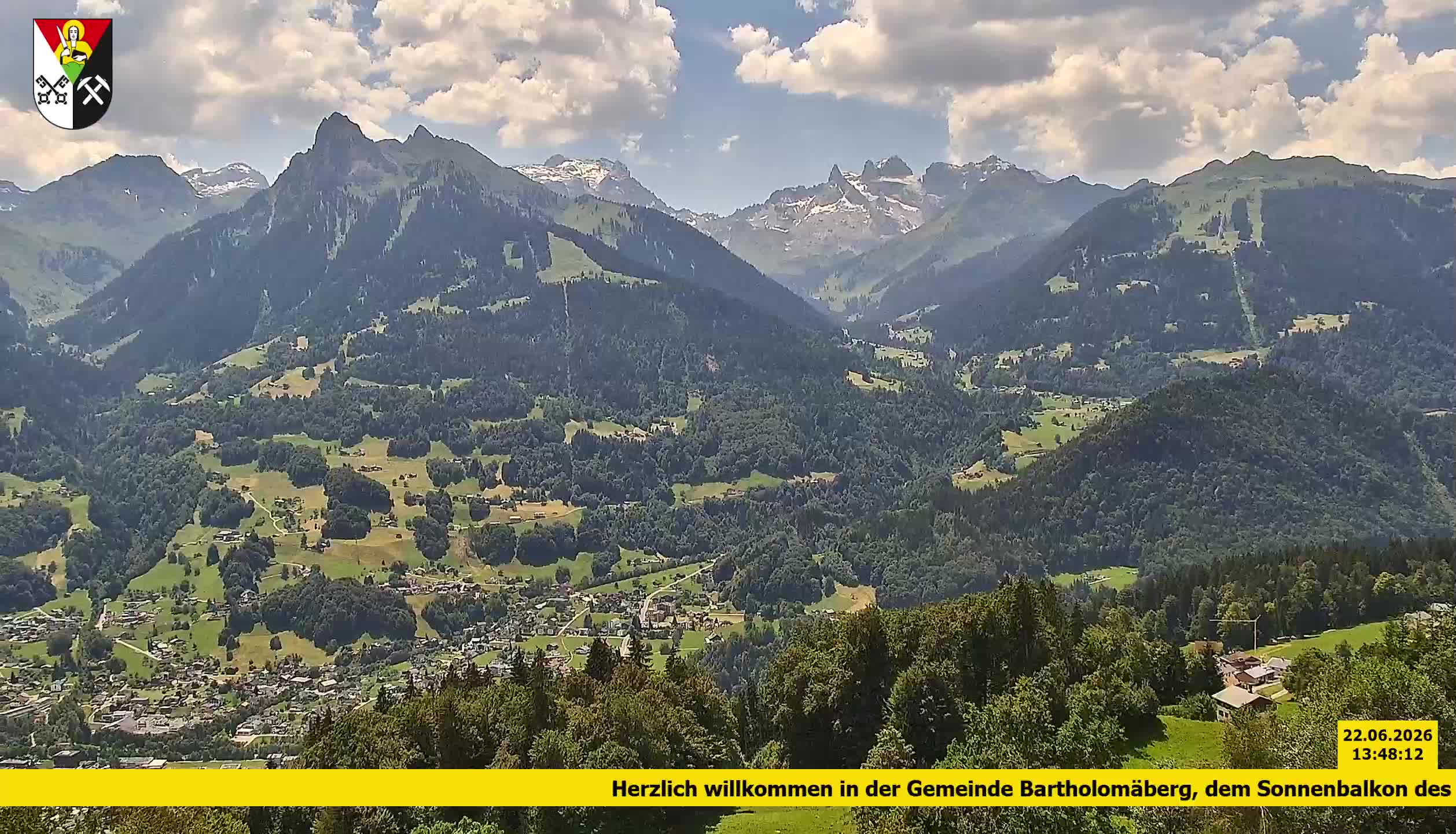 Bartholomäberg | Blick auf Schruns