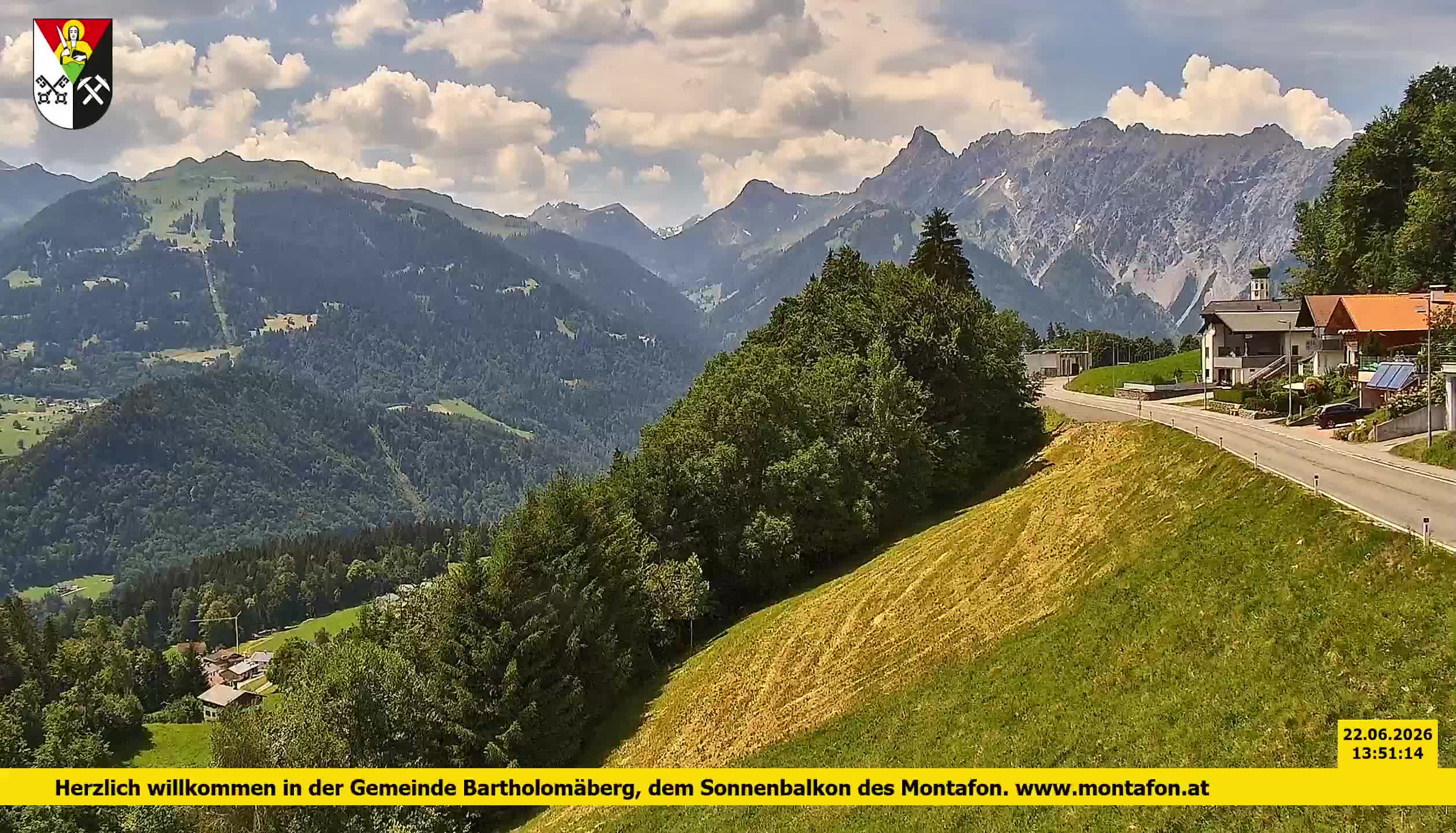 Bartholomäberg | Blick auf Schruns