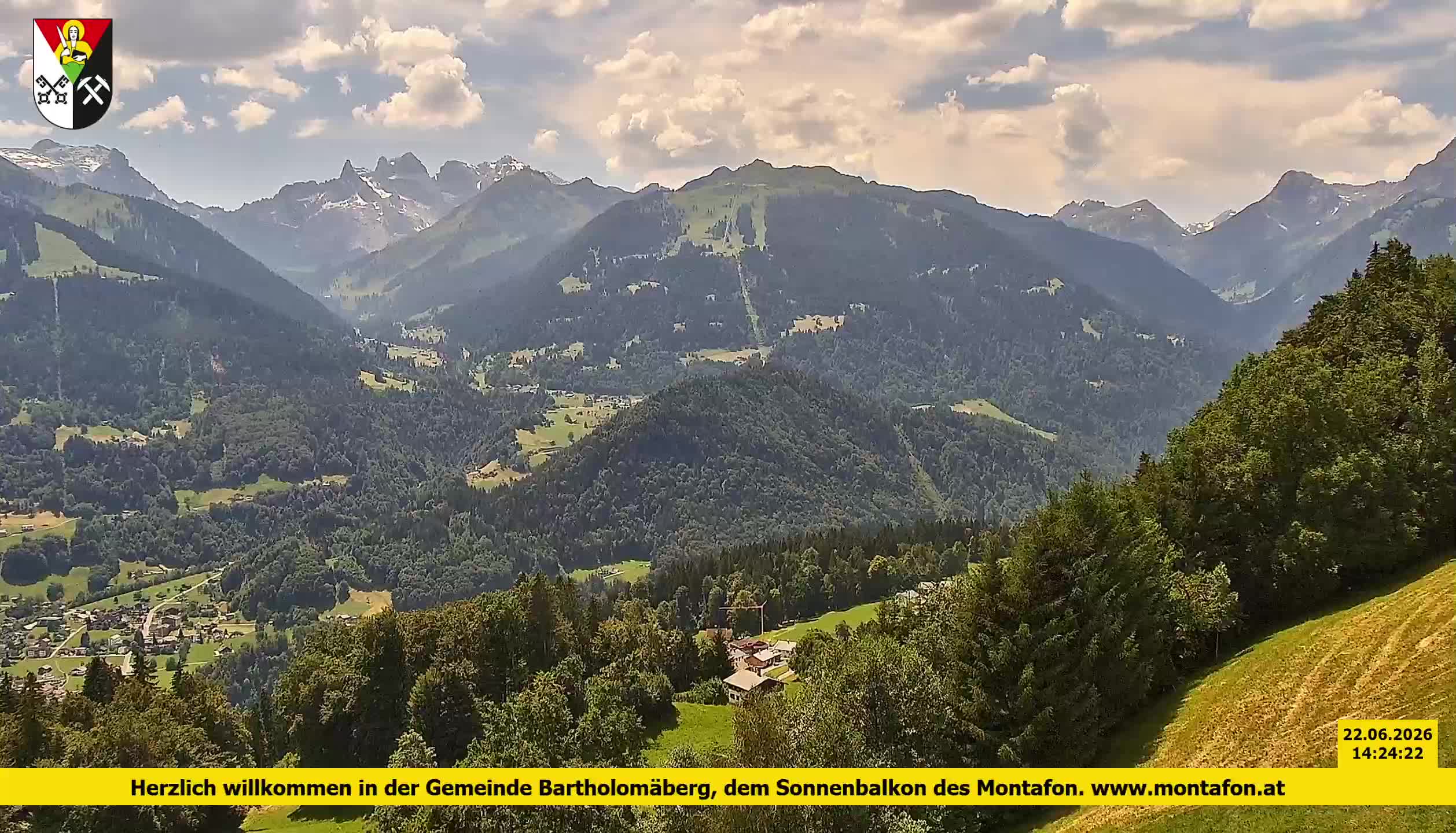 Bartholomäberg | Blick auf Schruns
